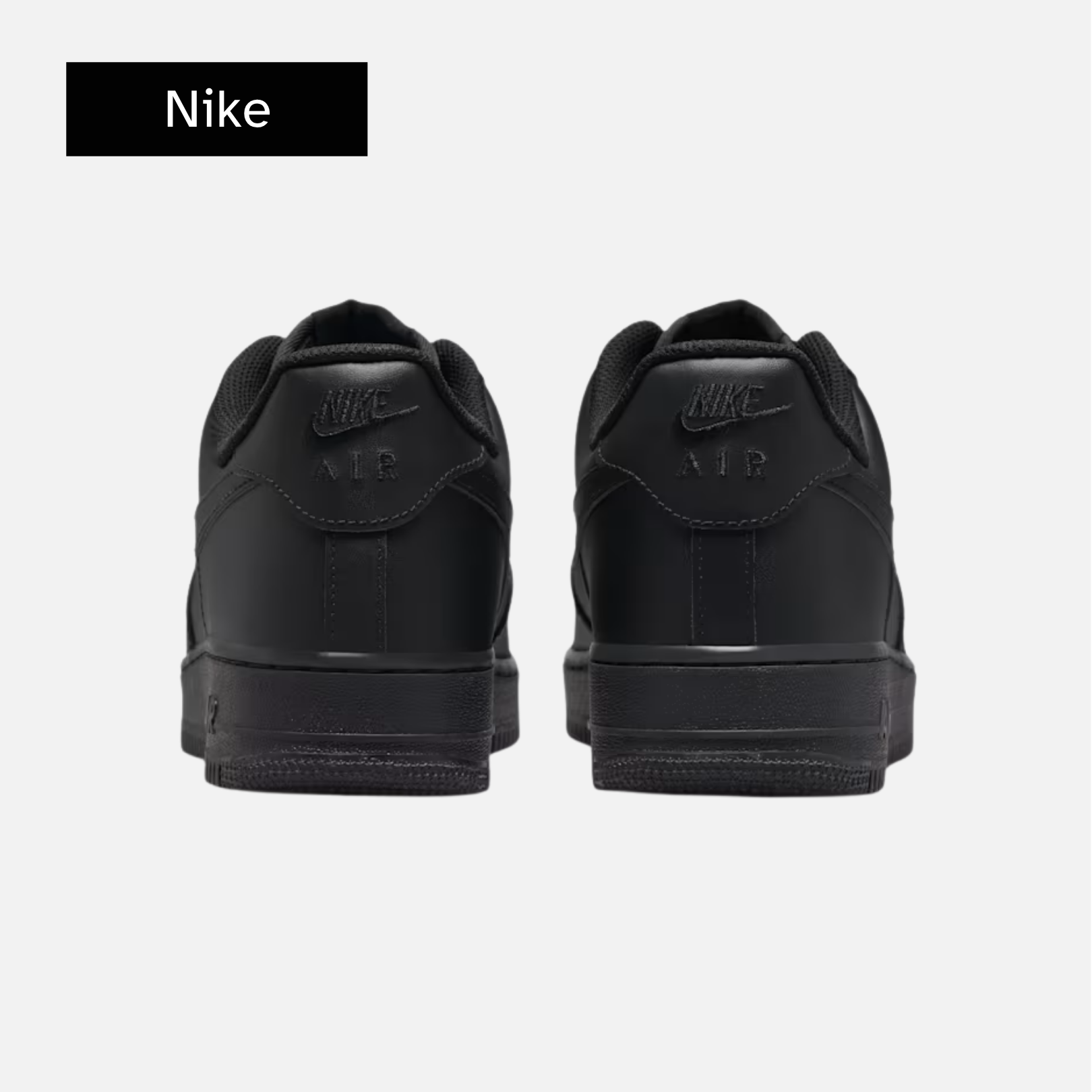Nike Air Force 1 '07 'Triple Black'