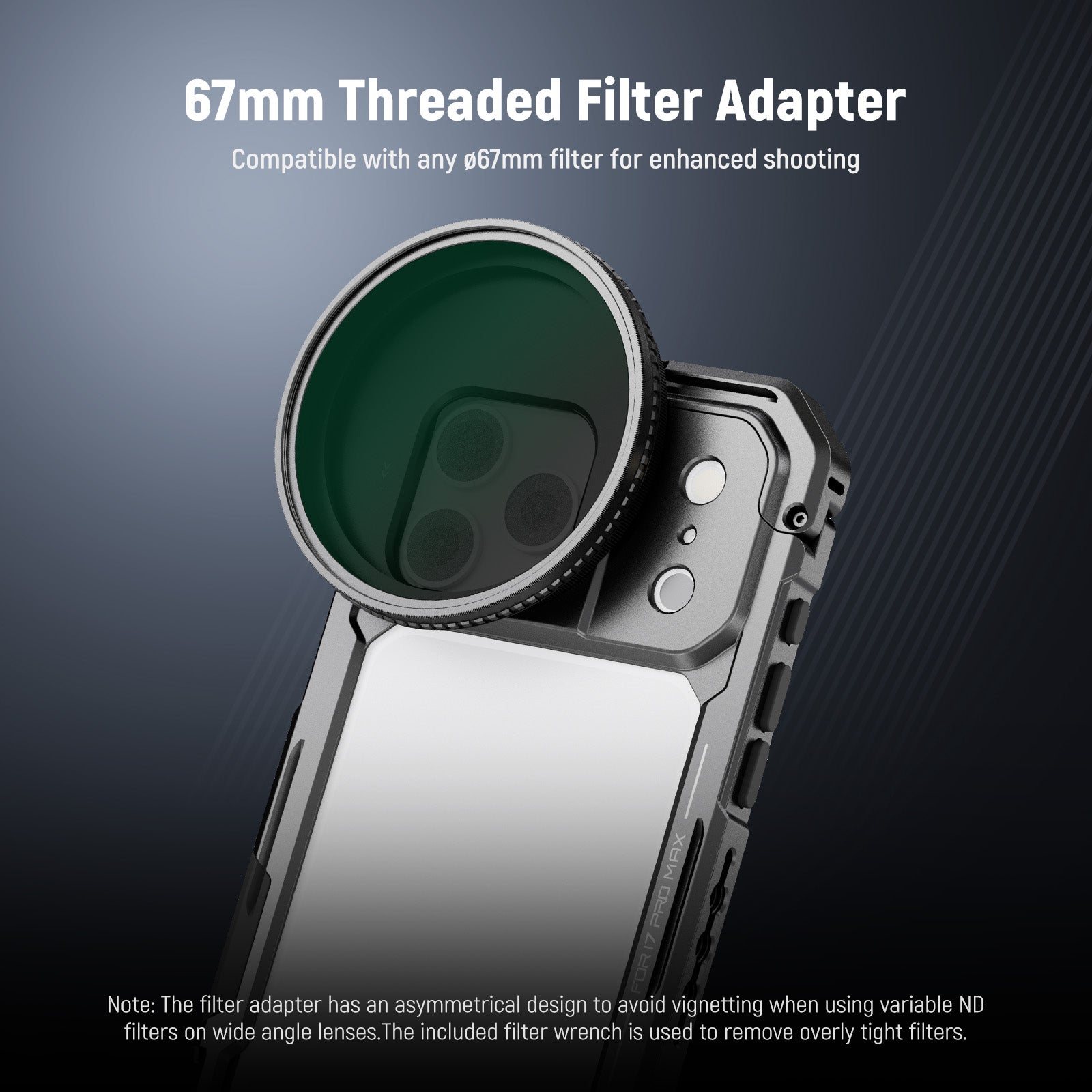 NEEWER PA143/PA144 Phone Cage Compatible with iPhone 17 Pro/Pro Max