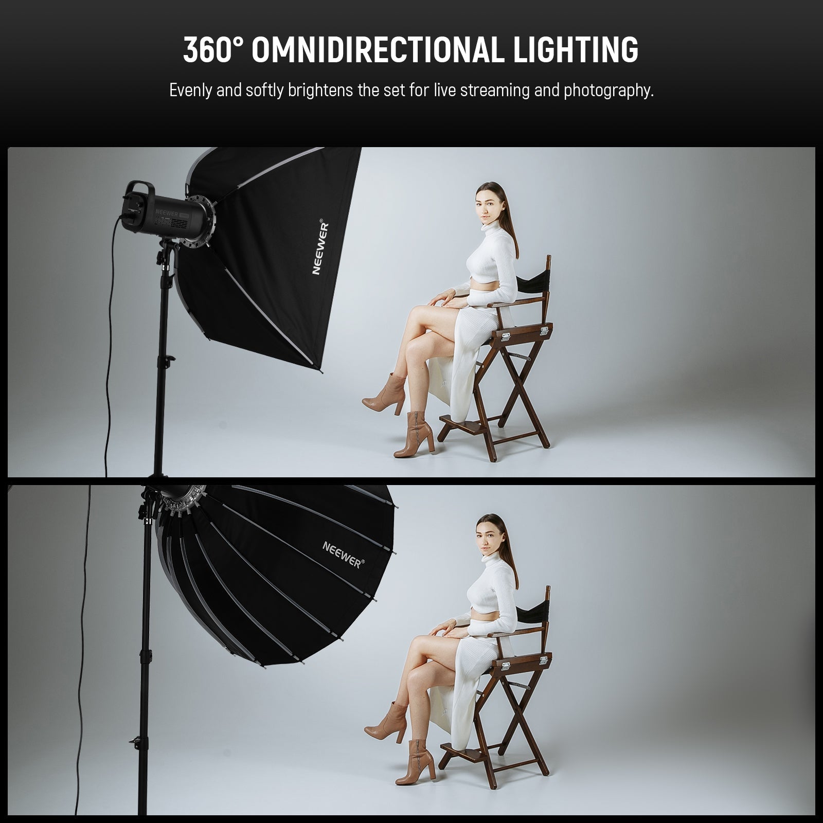 NEEWER BASICS NS36P/NS37P/NS38P/NS39P Parabolic Softbox