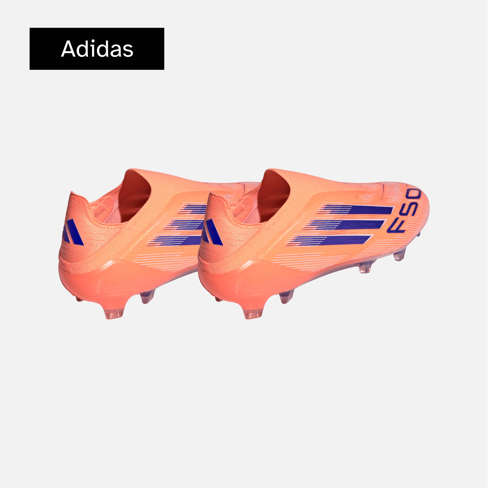 adidas F50 Elite Laceless 'Beam Orange/Lucid Blue/Cloud White'