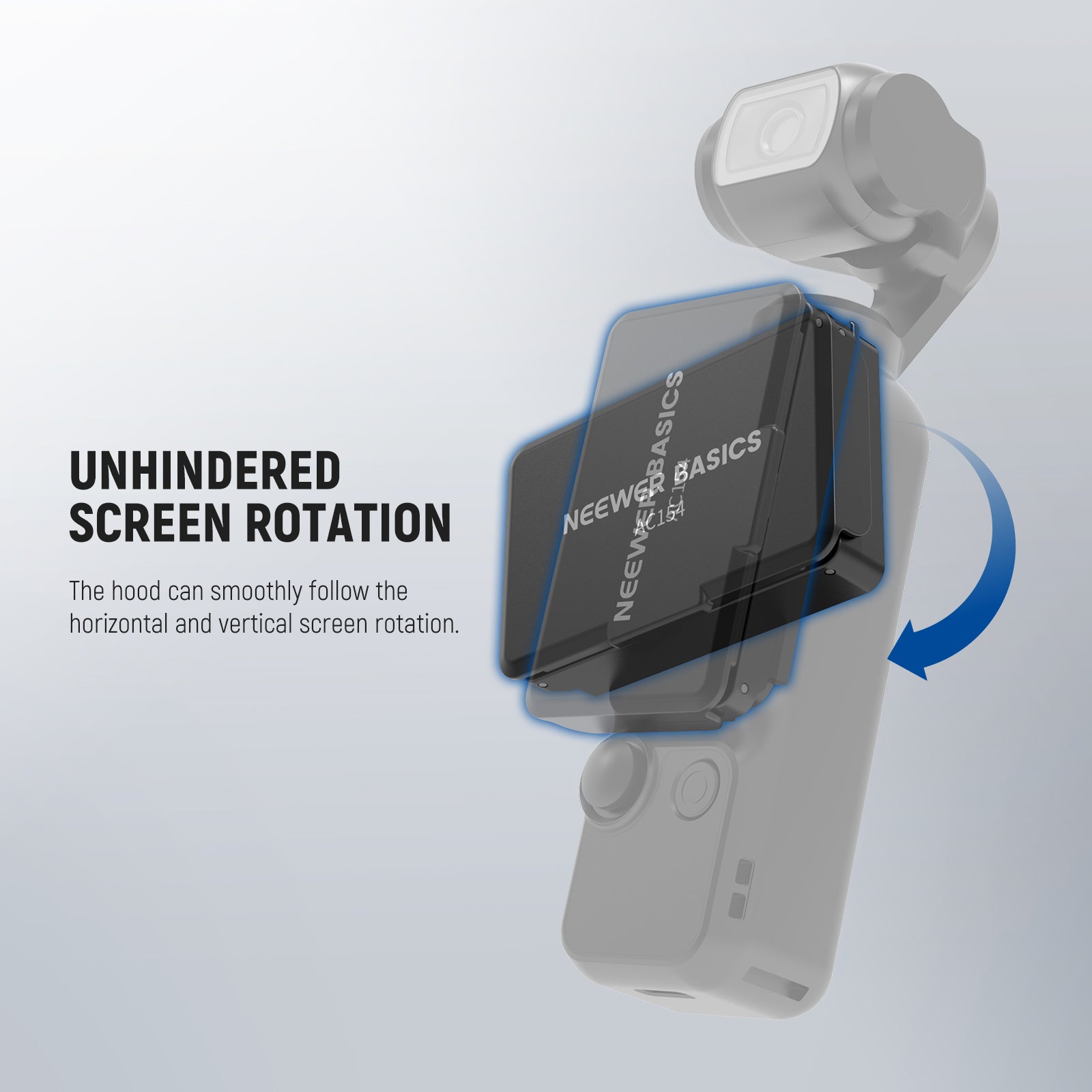 NEEWER AC154 Screen Sunshade For DJI OSMO Pocket 3