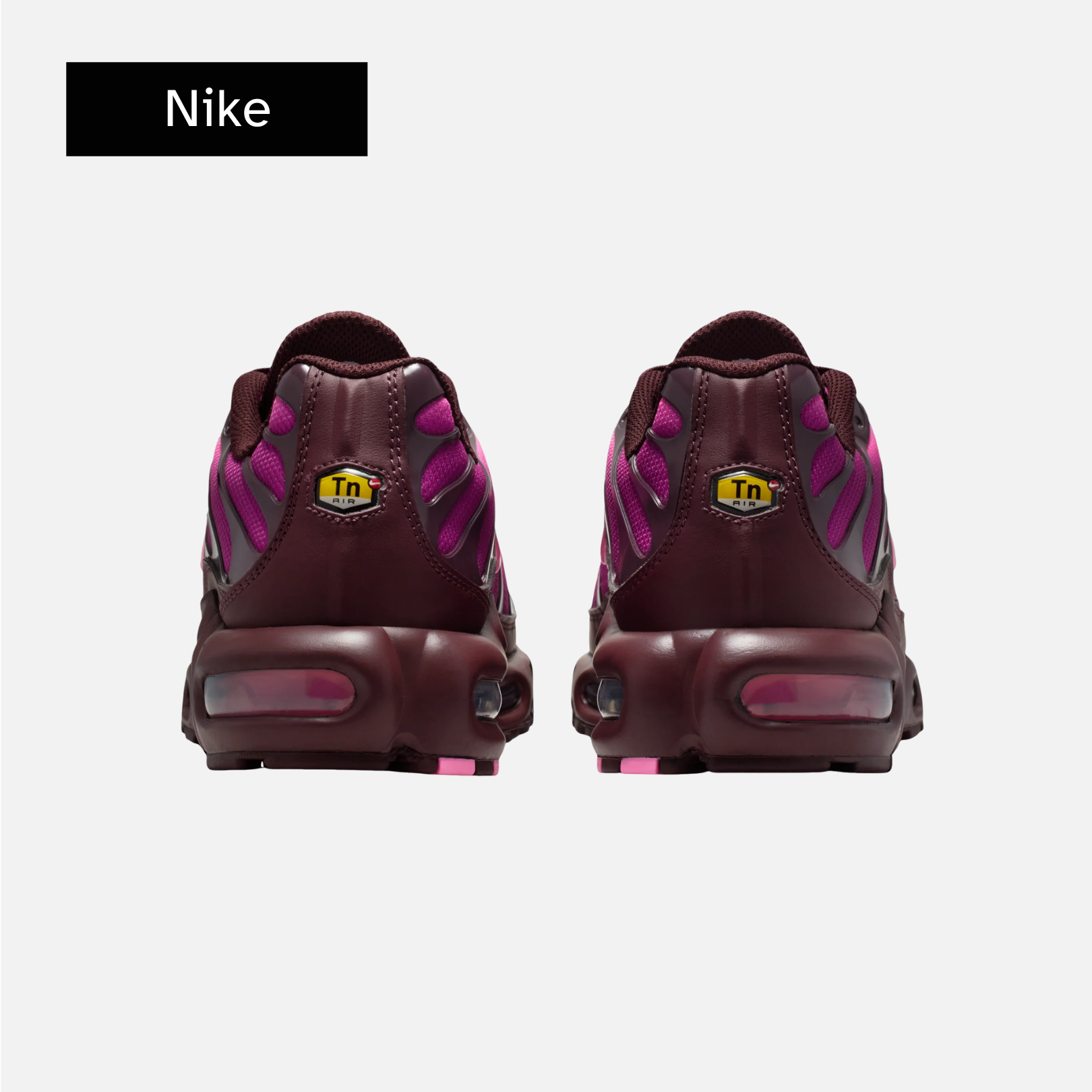 Brooks Nike Wmns Air Max Plus 'Burgundy Crush Captures Flower Pink Spell'