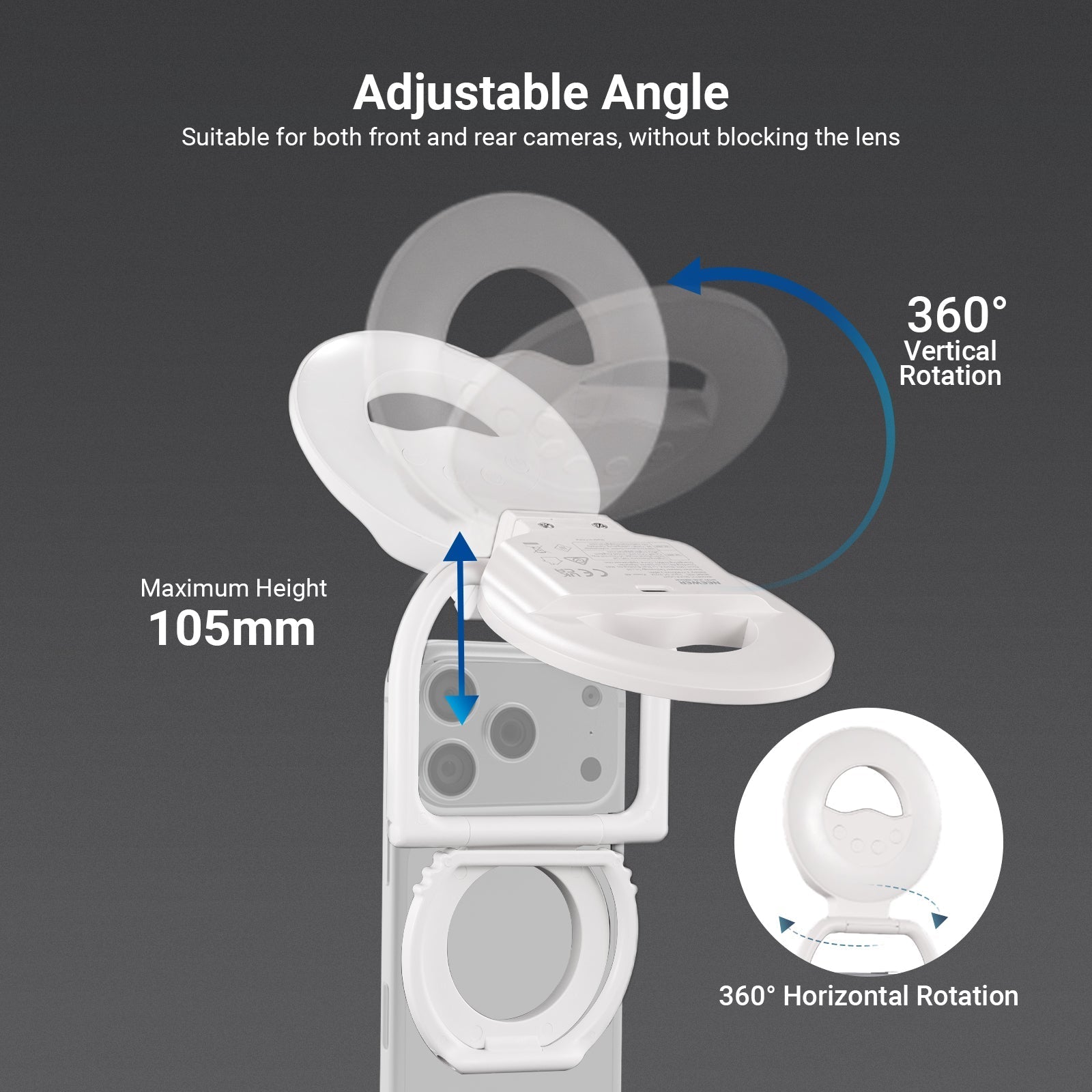 NEEWER ENTRY LEVEL VERSION N35/N36 Magnetic Selfie Ring Light