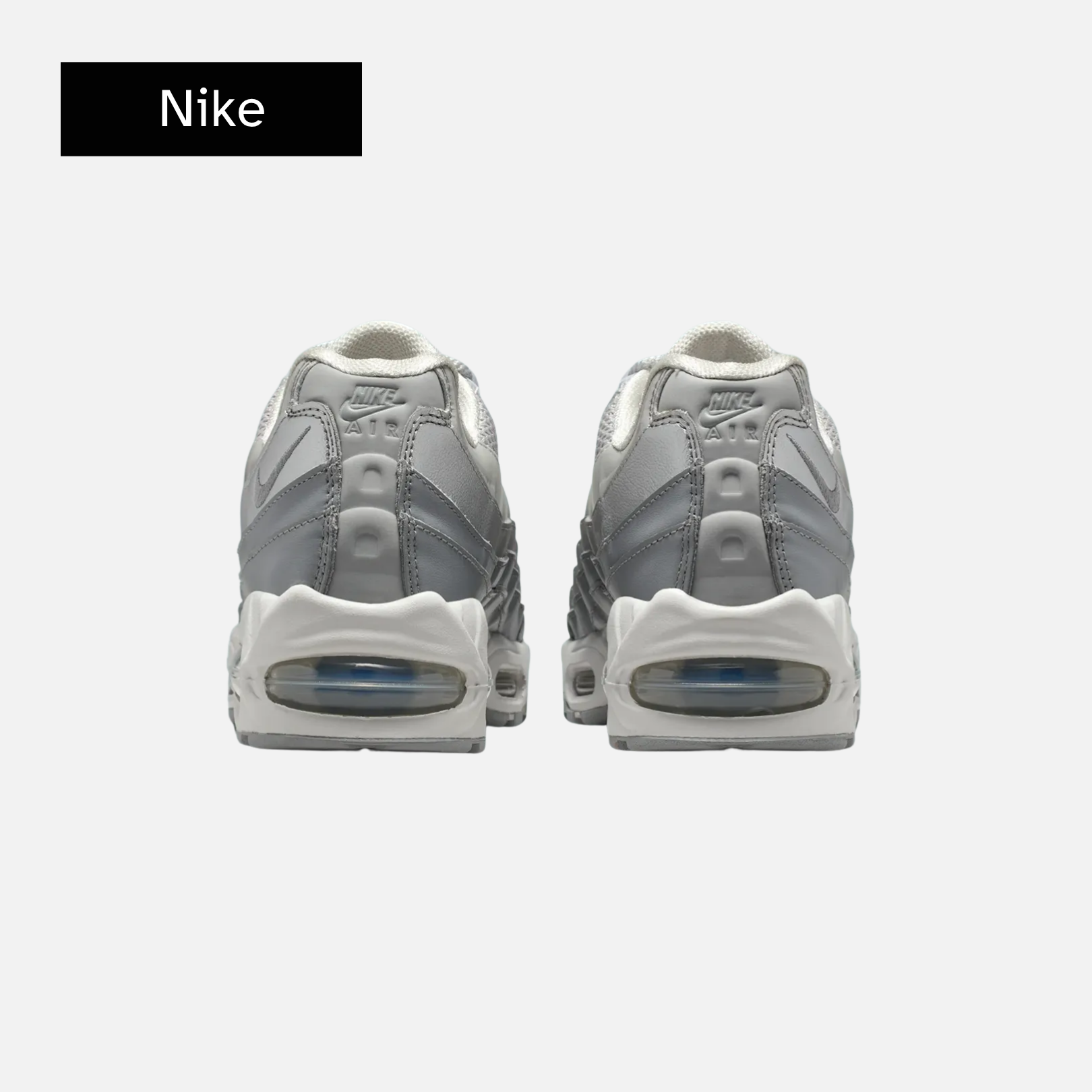 Wmns Nike Air Max 95 'Big Bubble - Grey Fog Silver'