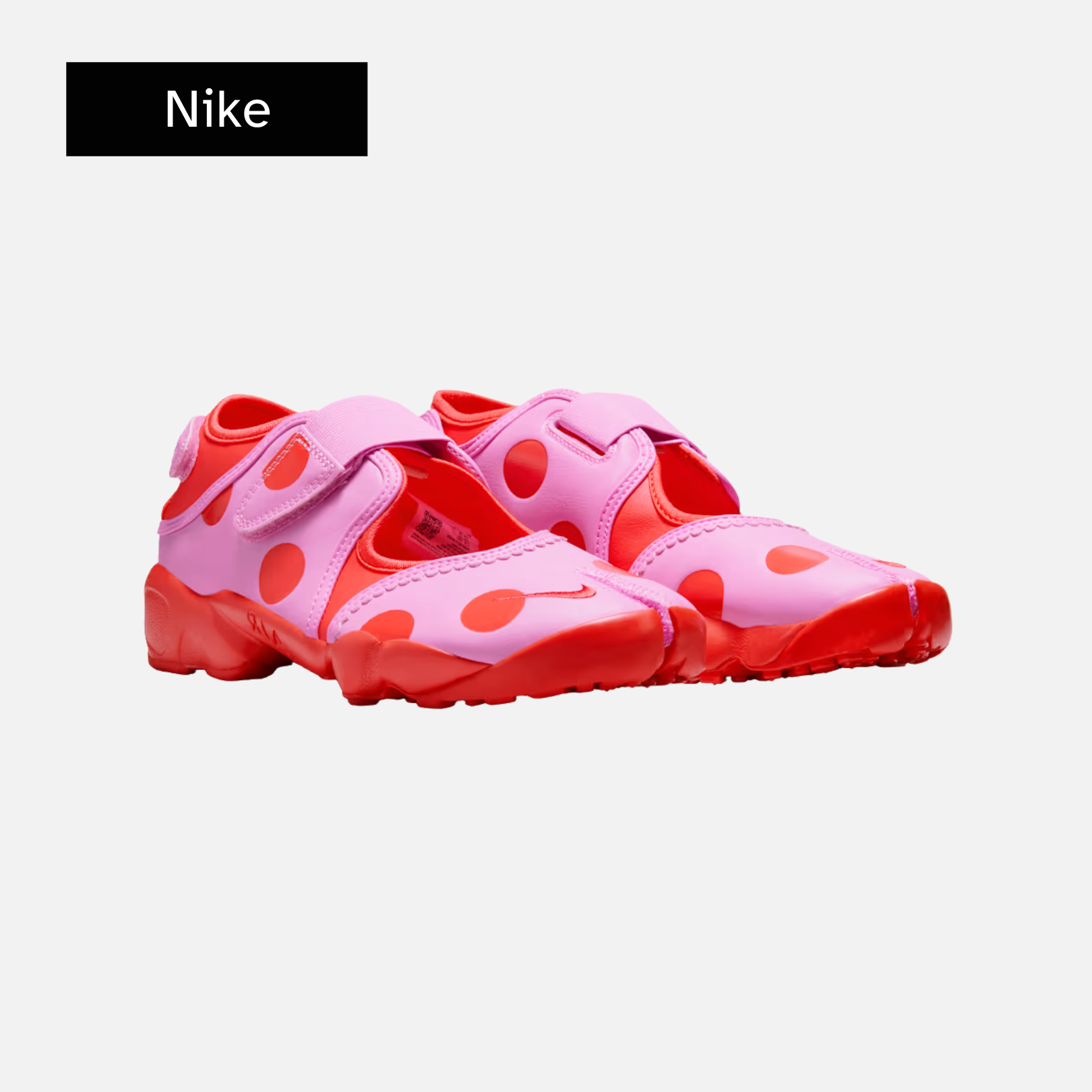 Nike Wmns Air Rift 'Polka Dots Light Magenta Crimson'