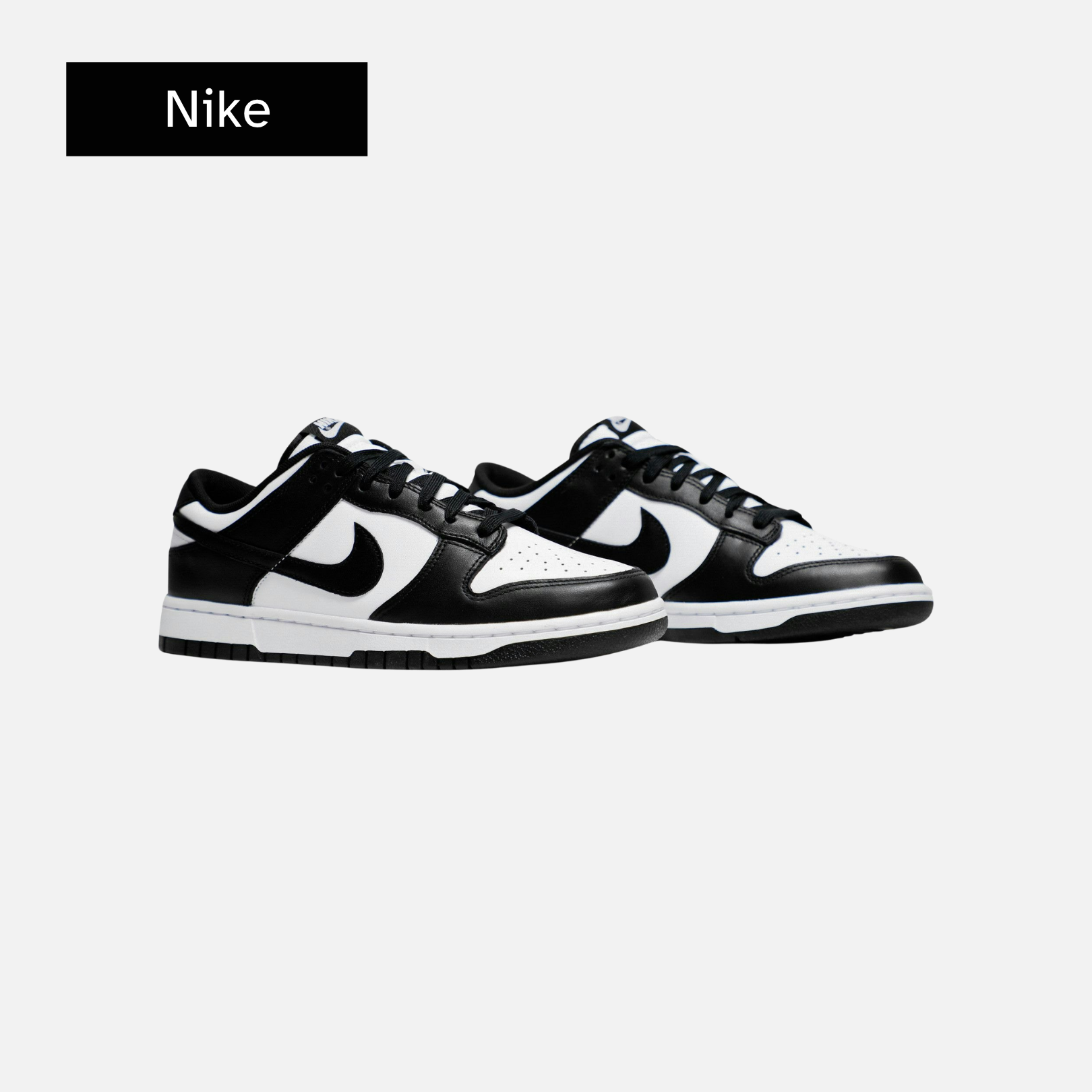 Nike Dunk Low 'Black White'