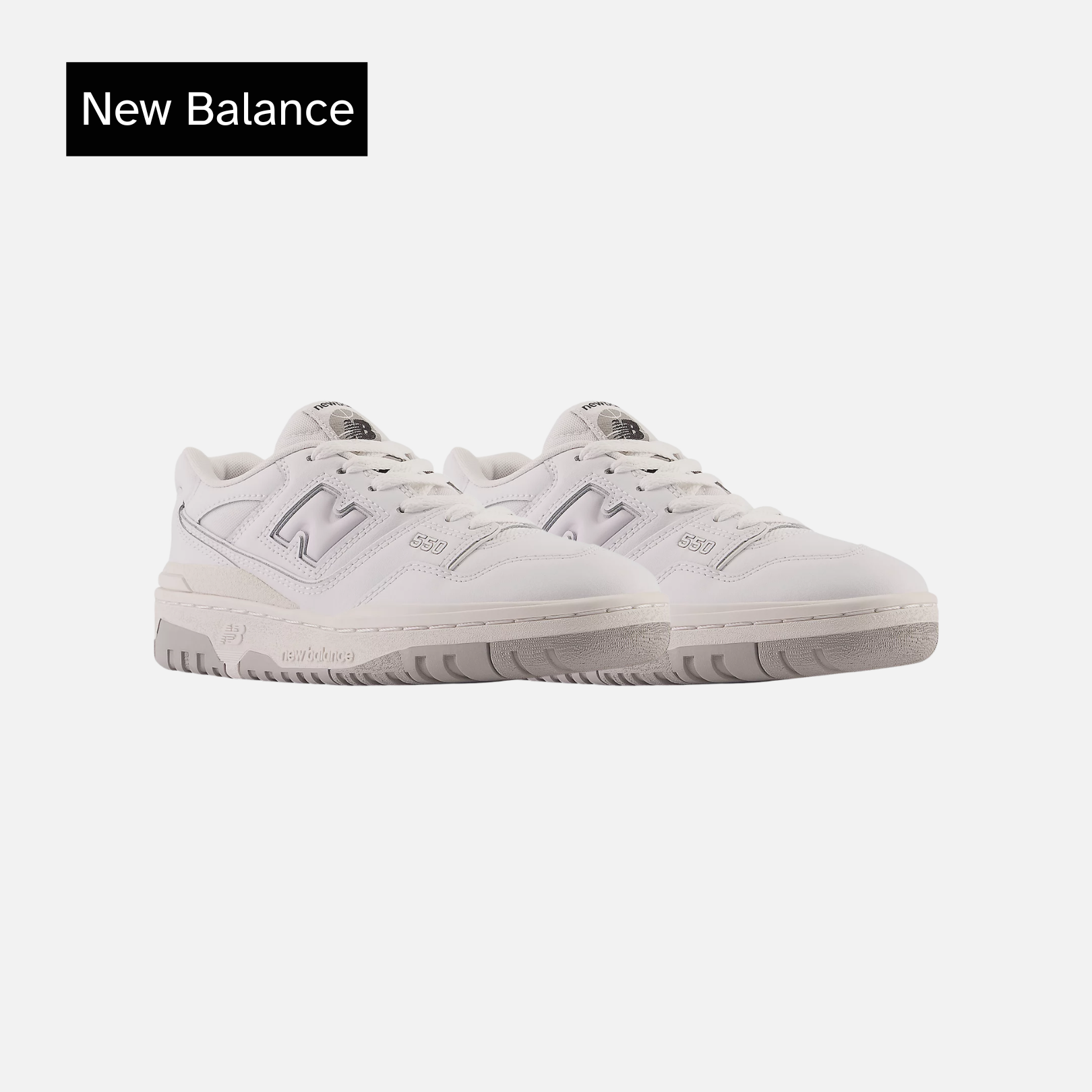 New Balance 550 Big Kid 'White Grey'