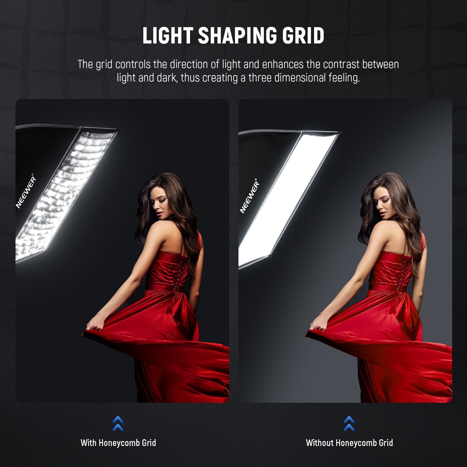 NEEWER NS93P/NS94P Rectangular Softbox Quick Release