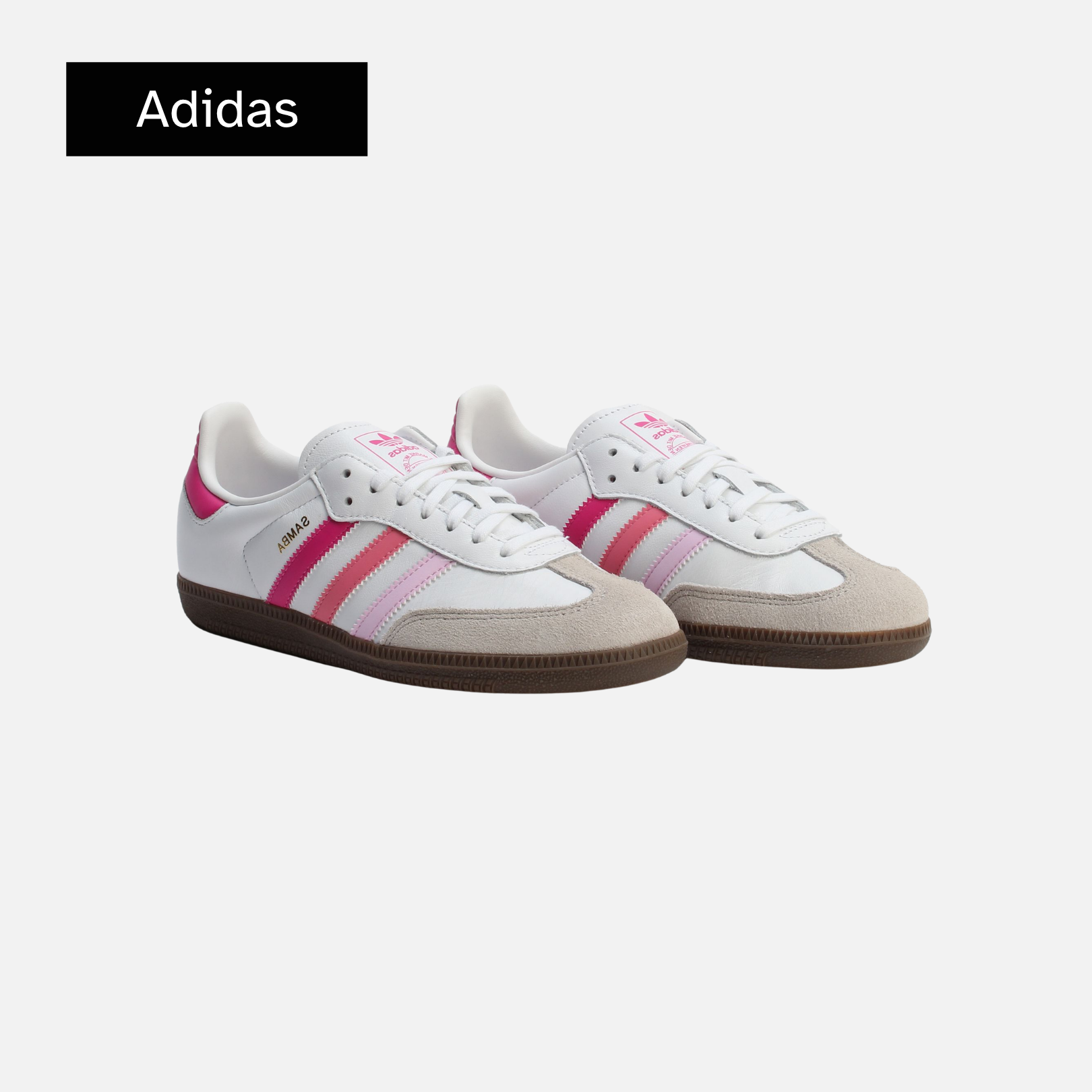 adidas Samba GS OG J 'White Orchid Fusion'