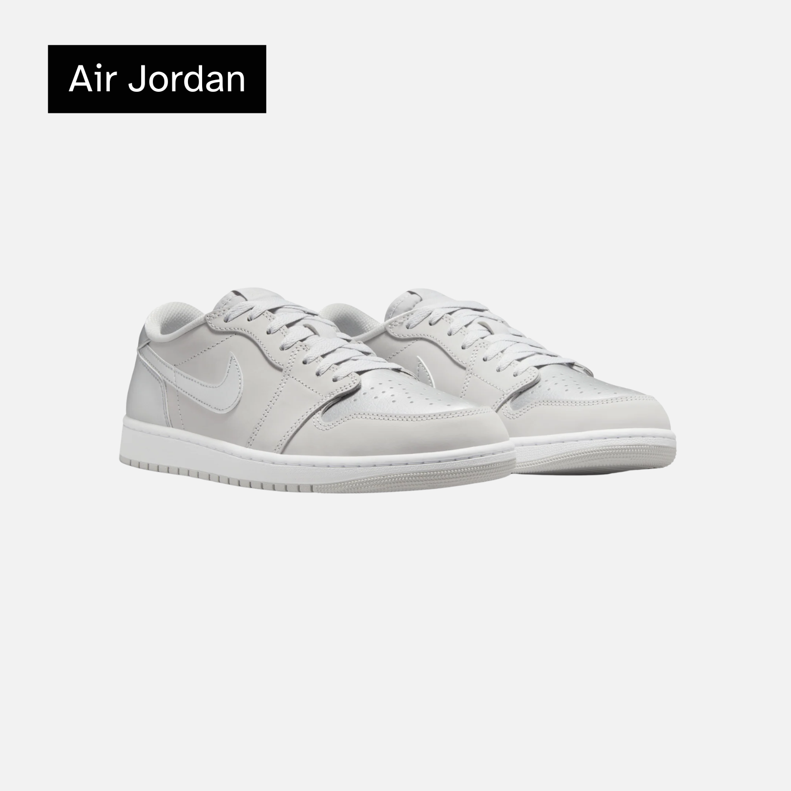 Air Jordan 1 Retro Low OG 'Metallic Silver'