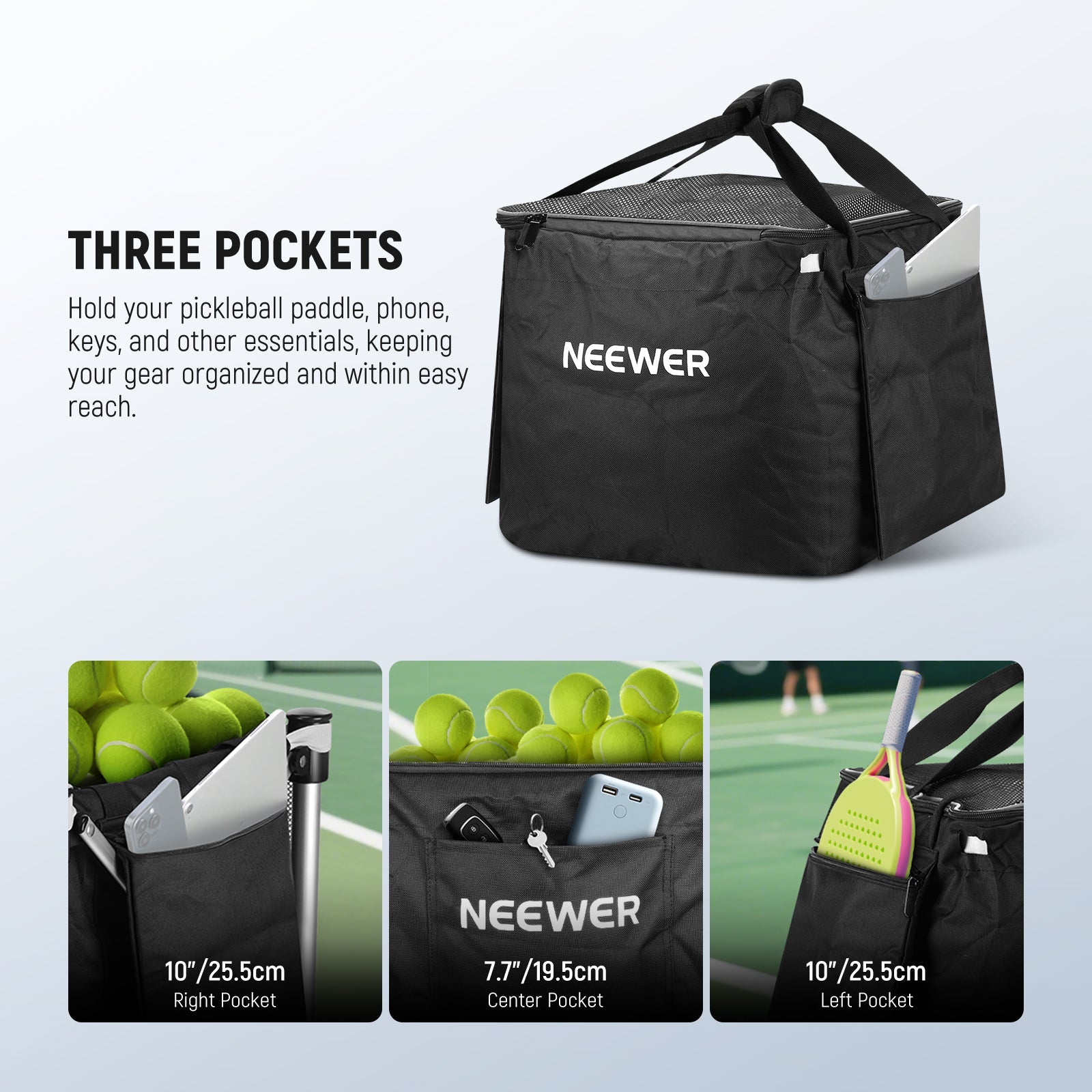 NEEWER TB02X Tennis Ball Hopper