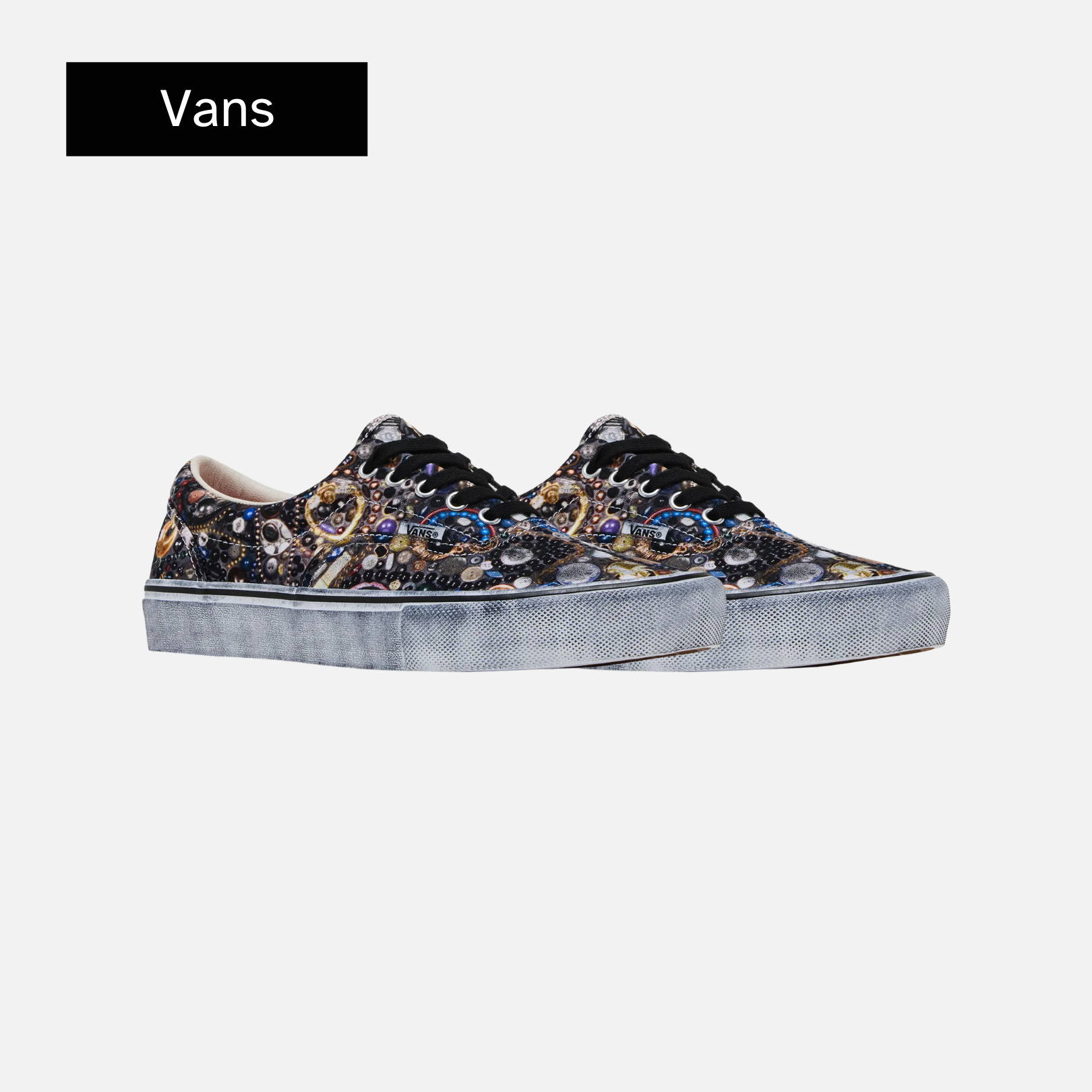 Supreme x Mike Kelley x Vans Era 'Black'