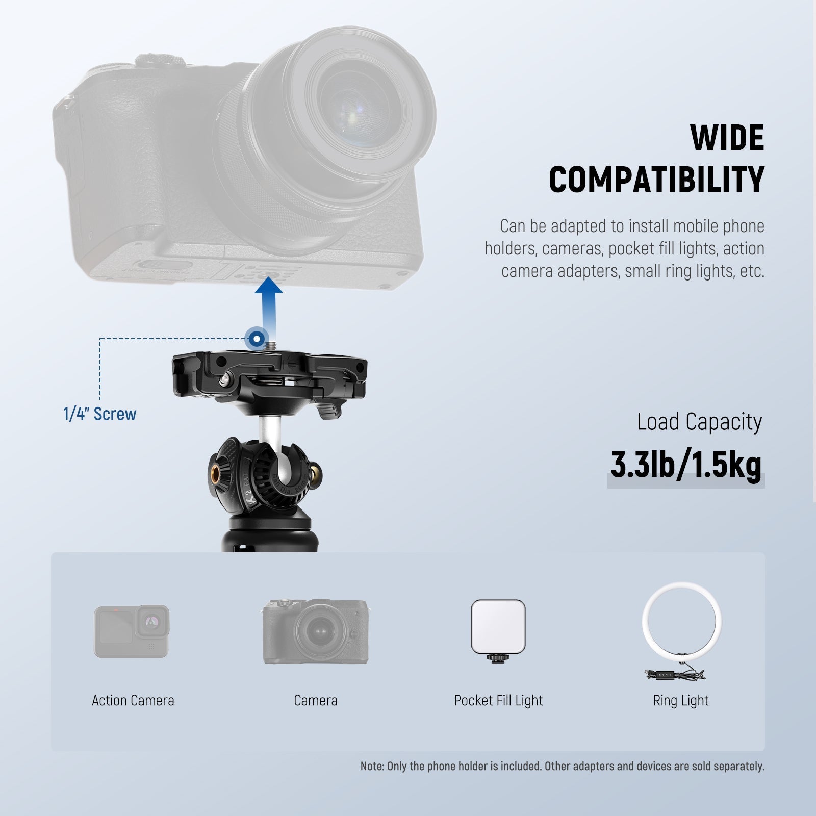 NEEWER TP38 15" Desktop Tripod