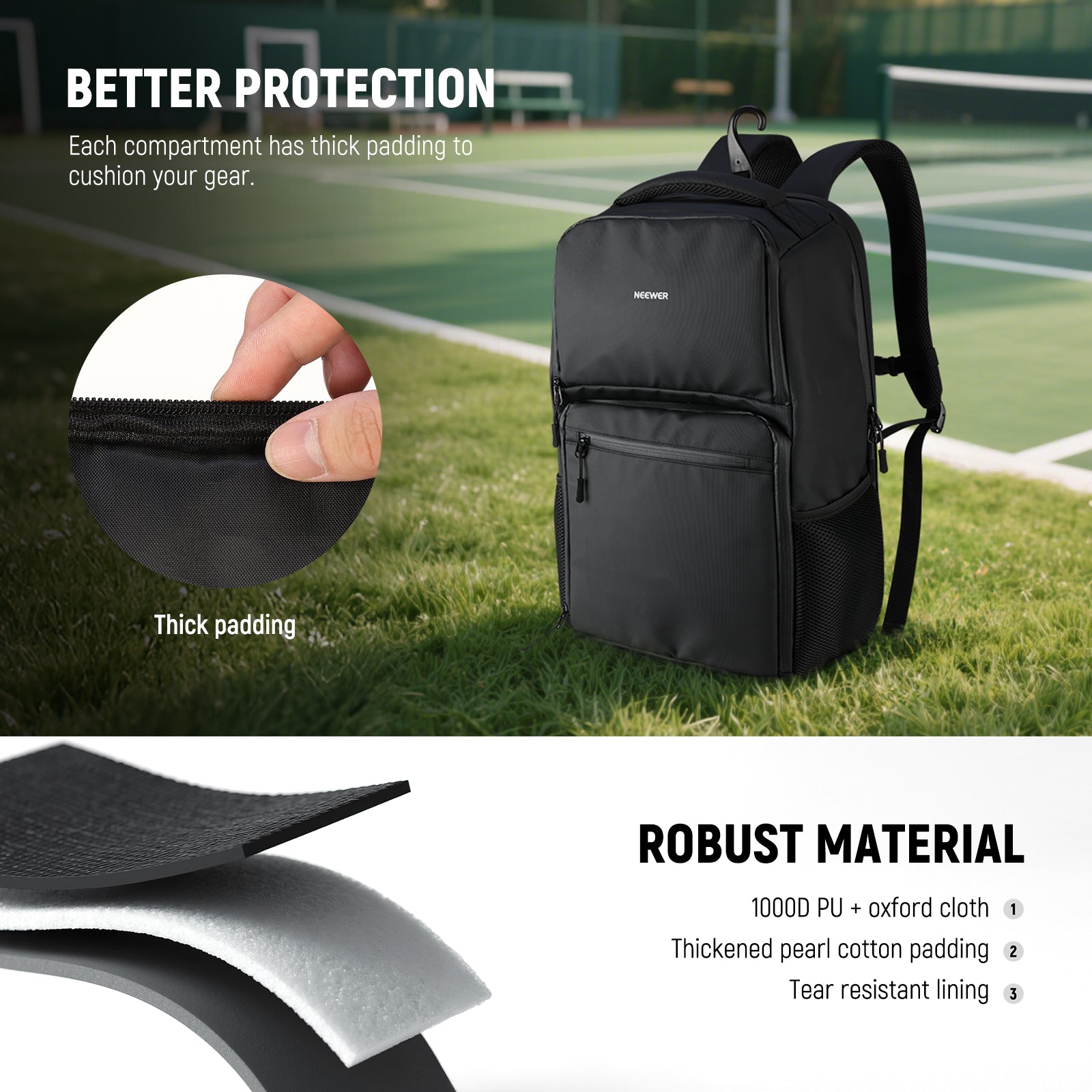 NEEWER PB01B Pickleball Backpack