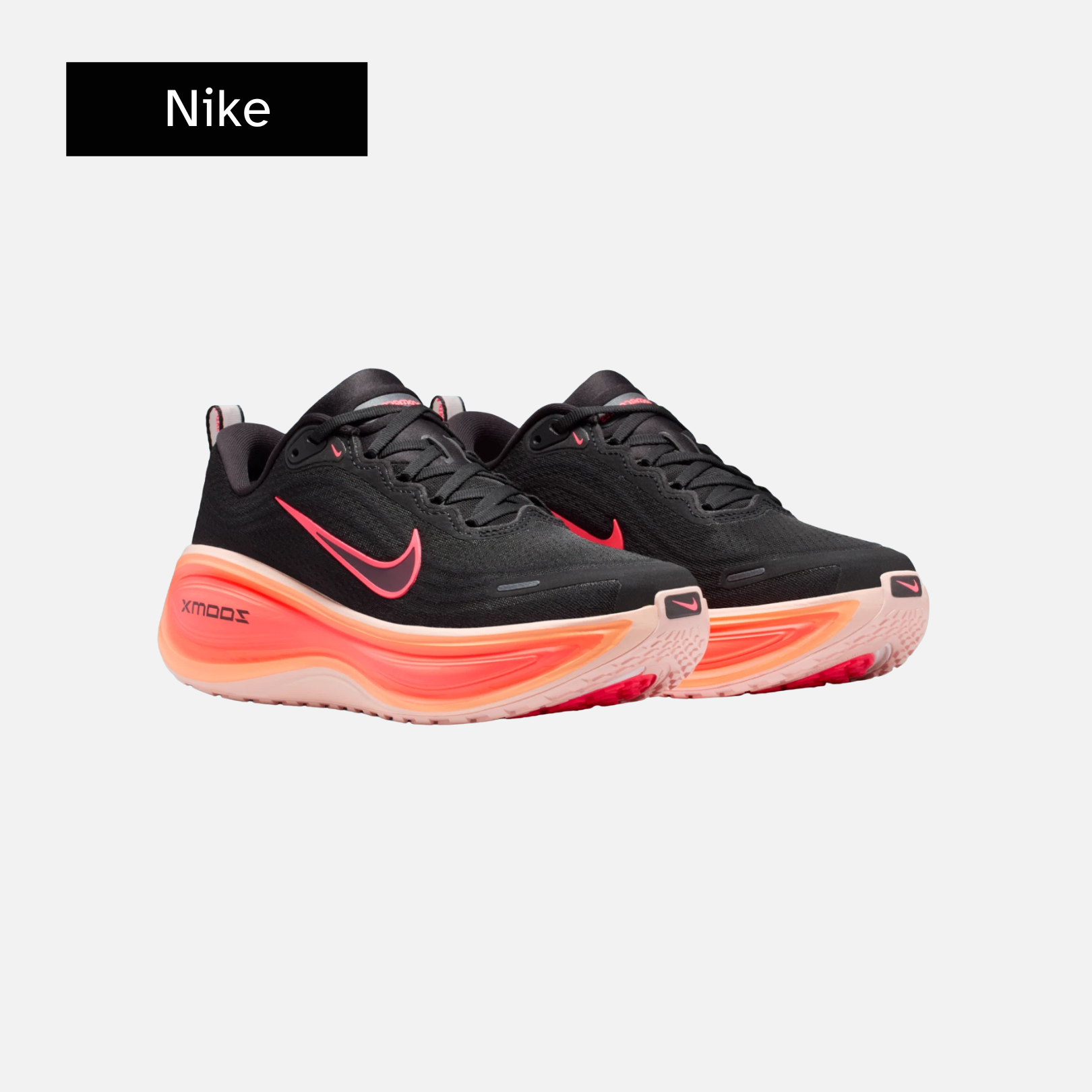 Nike Wmns Vomero Plus 'Black Bright Mango Hot Lava'