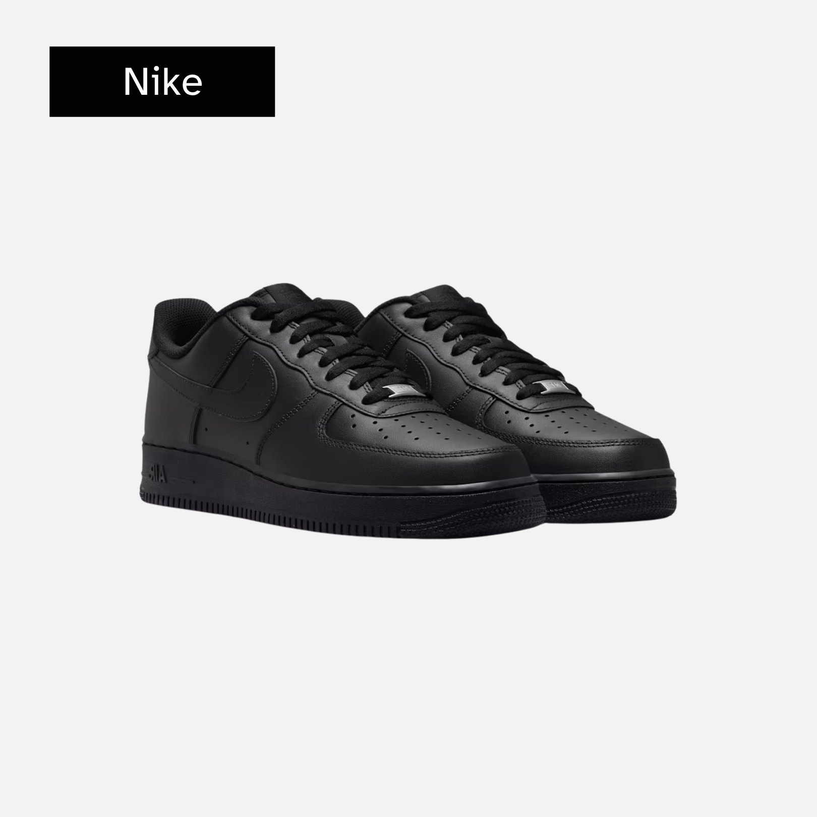 Nike Air Force 1 '07 'Triple Black'
