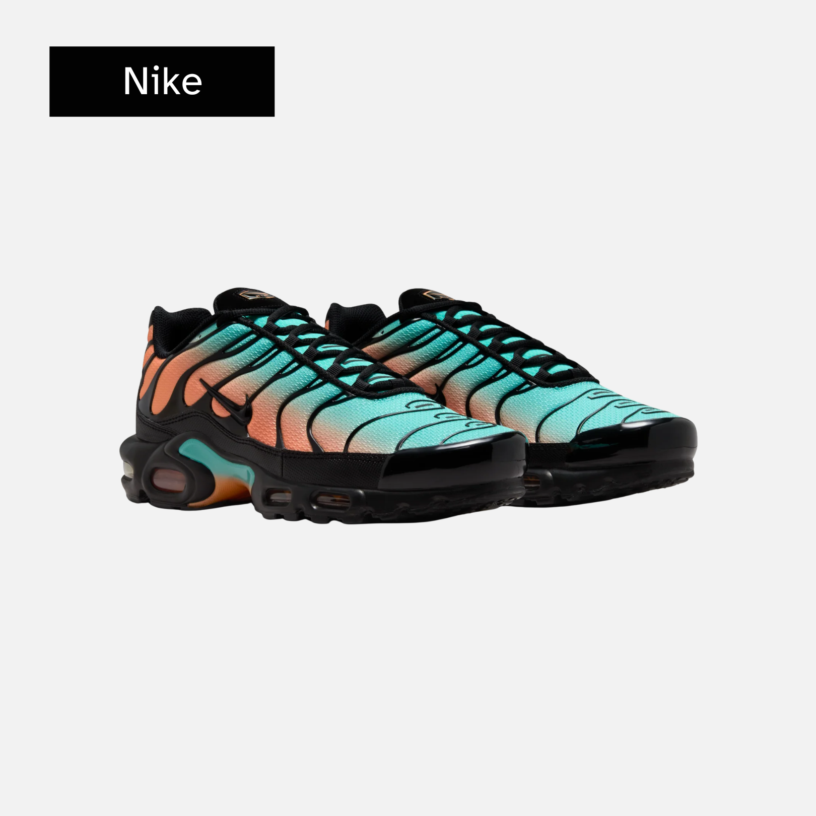 Nike Air Max Plus GS 'Aurora Green Orange Pulse'