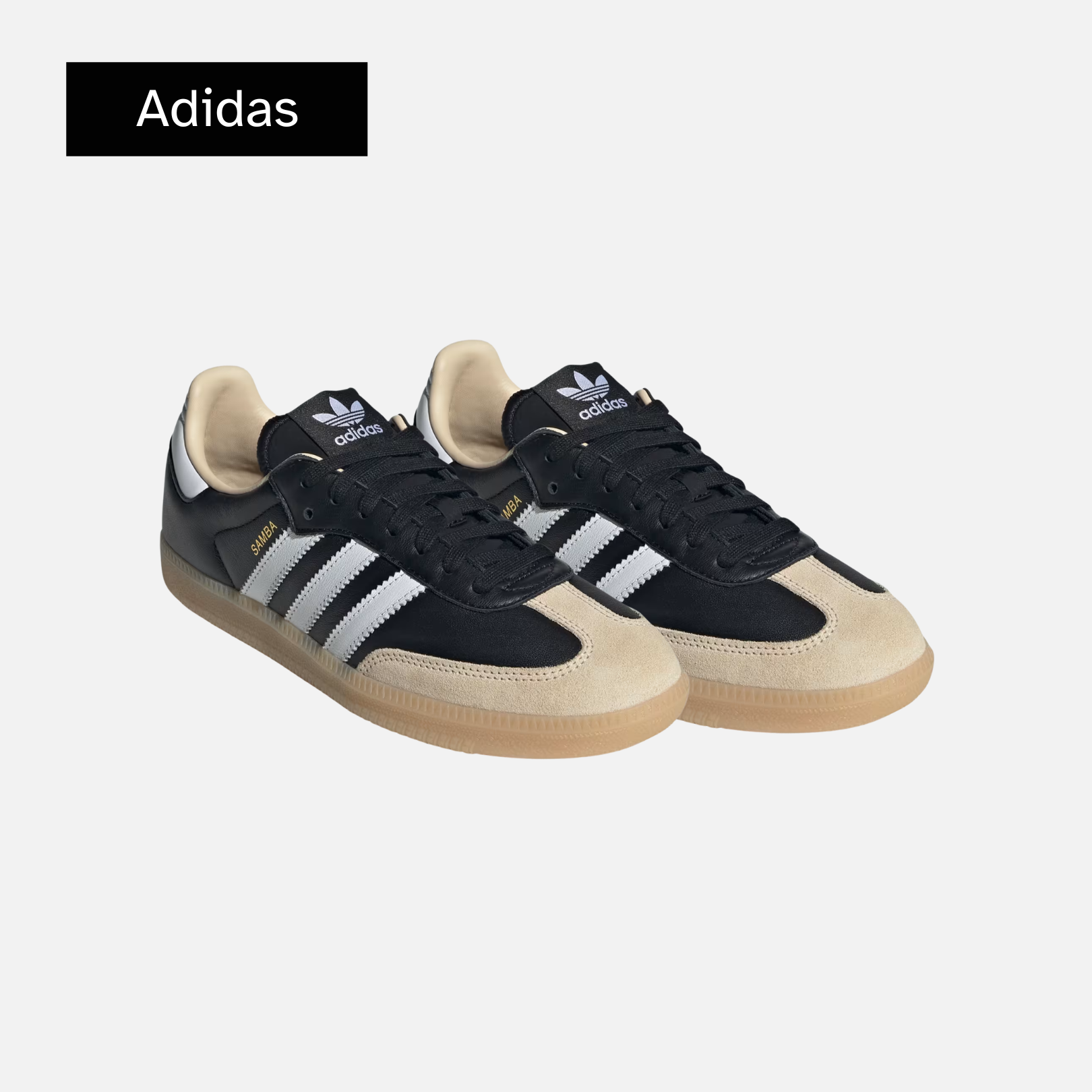 adidas Samba OG 'Black White Gum'