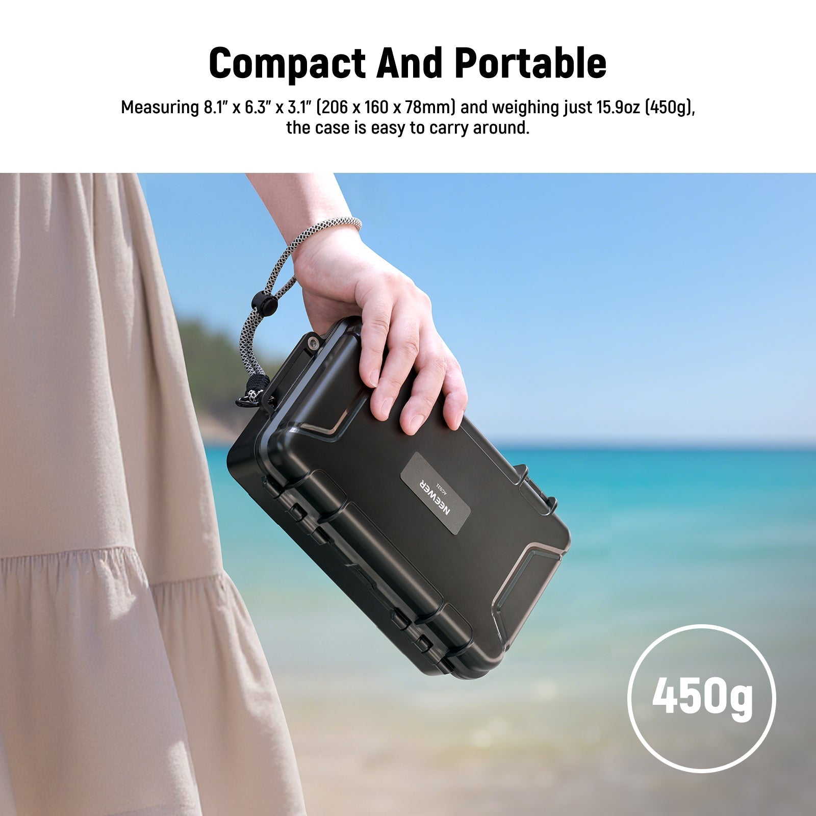NEEWER AC031 Hard Case For DJI Osmo Action 5 Pro / 4/3 Camera