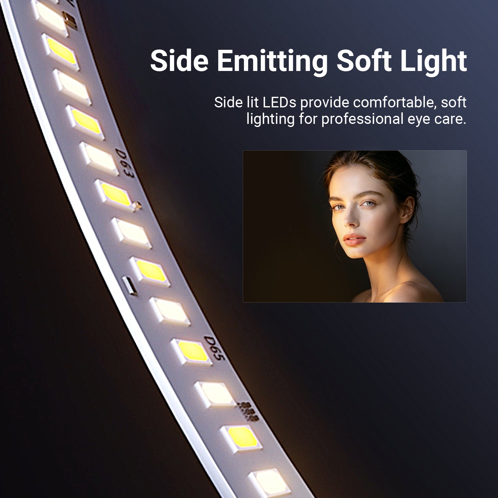 NEEWER RB18B 18" Edge-Lit LED Cordless Ring Light