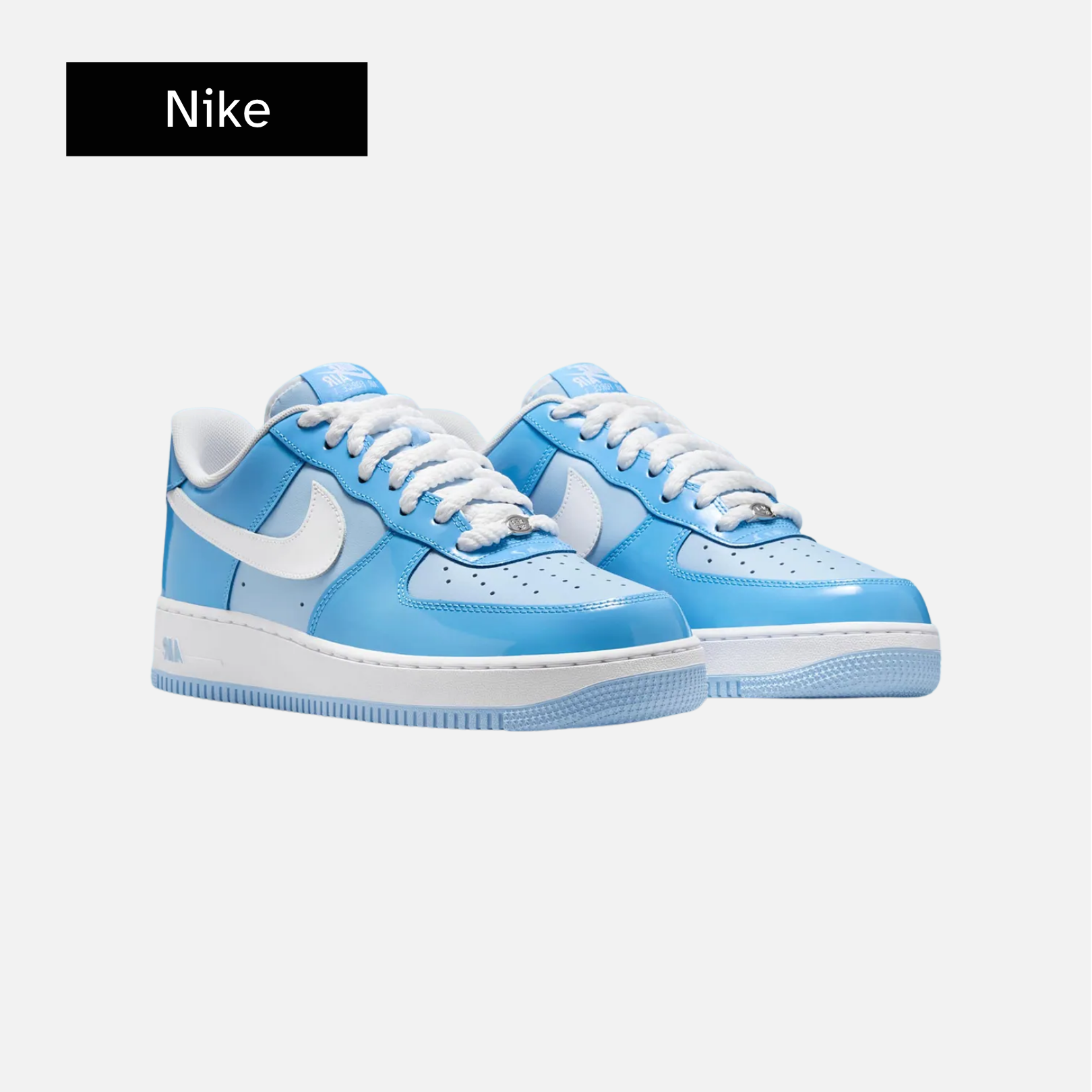 Nike Air Force 1 '07 LV8 'Psychic Blue Patent'