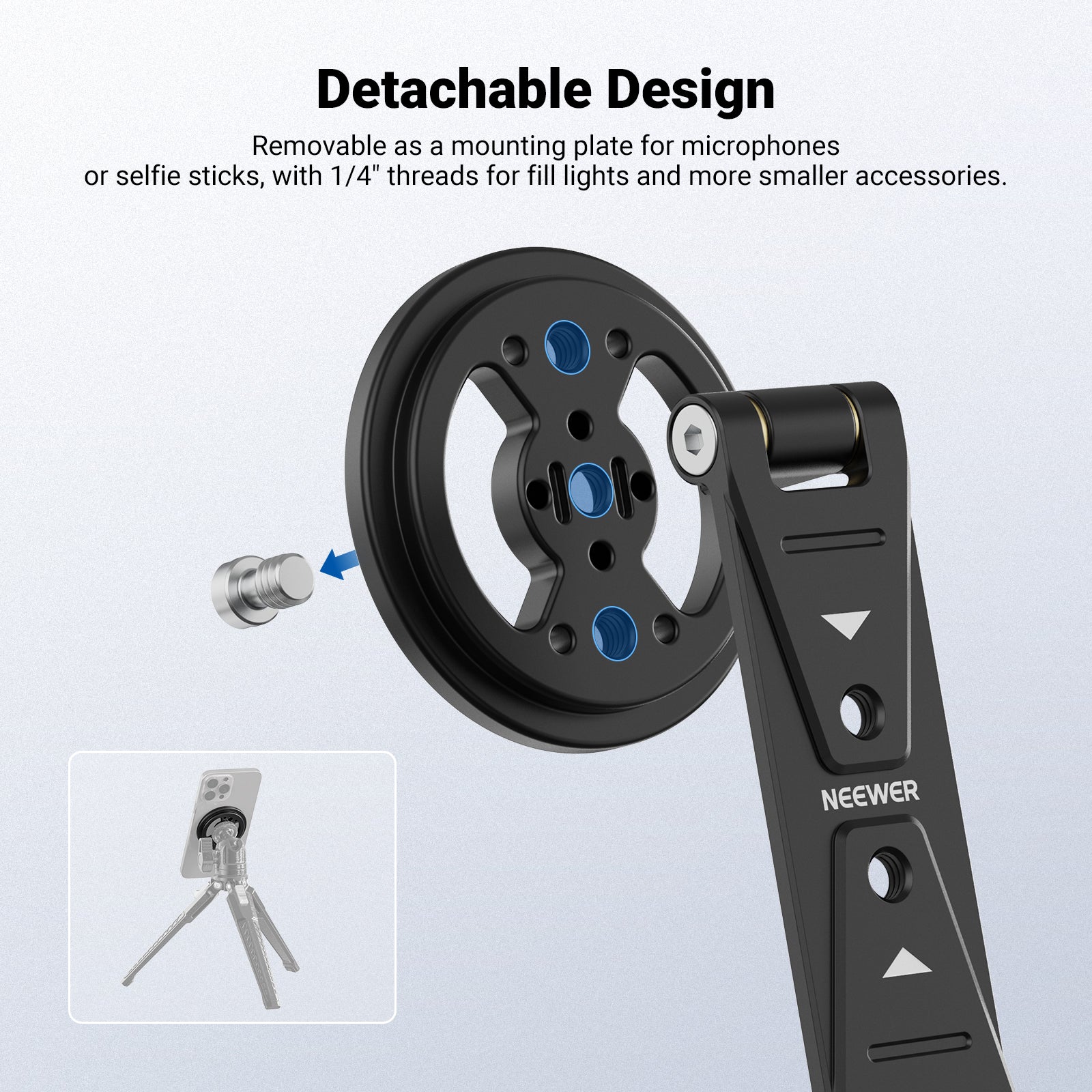 NEEWER DS031 Magnetic Phone Tripod Mount