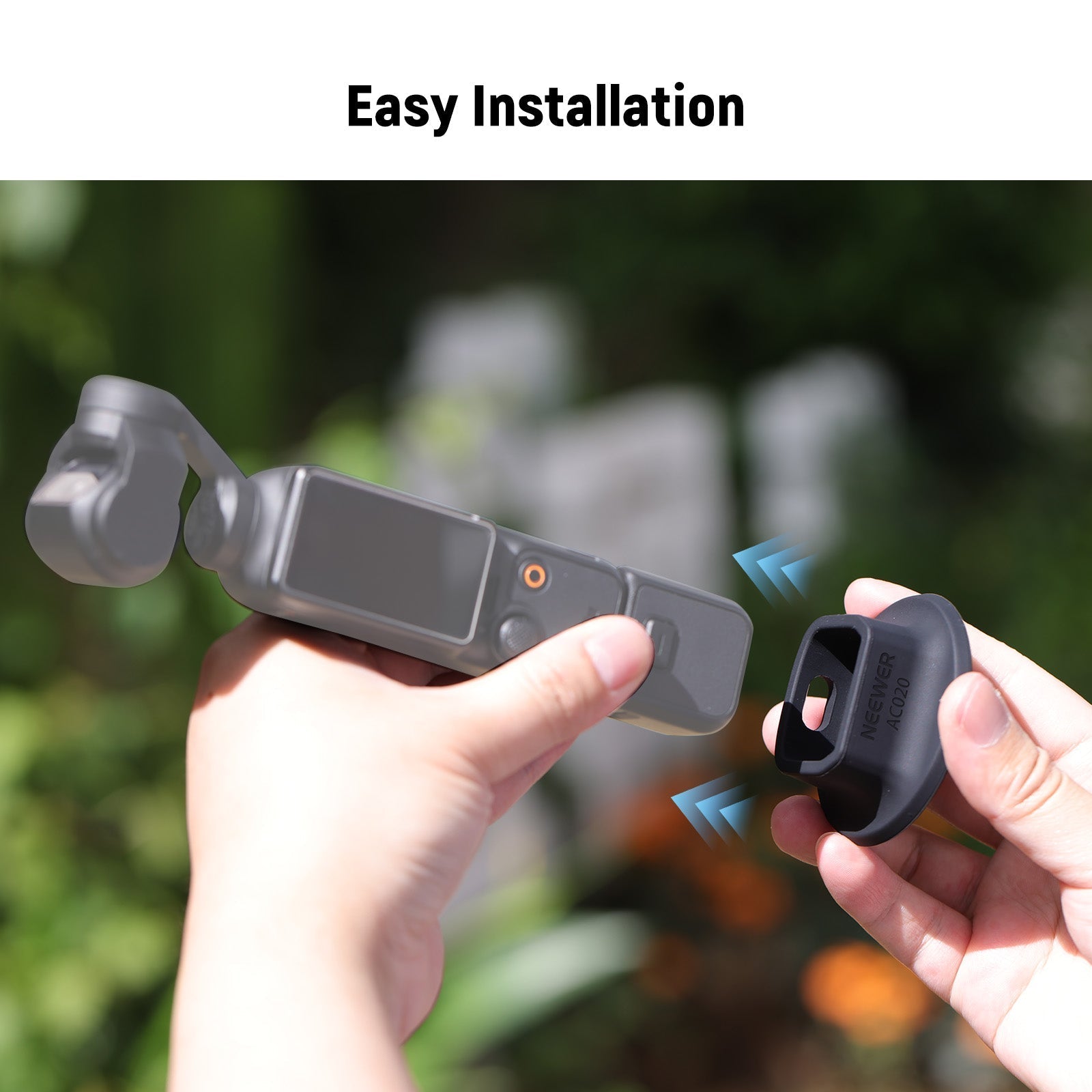 NEEWER AC020 Silicone Stand Base for DJI Osmo Pocket 4P/4/3