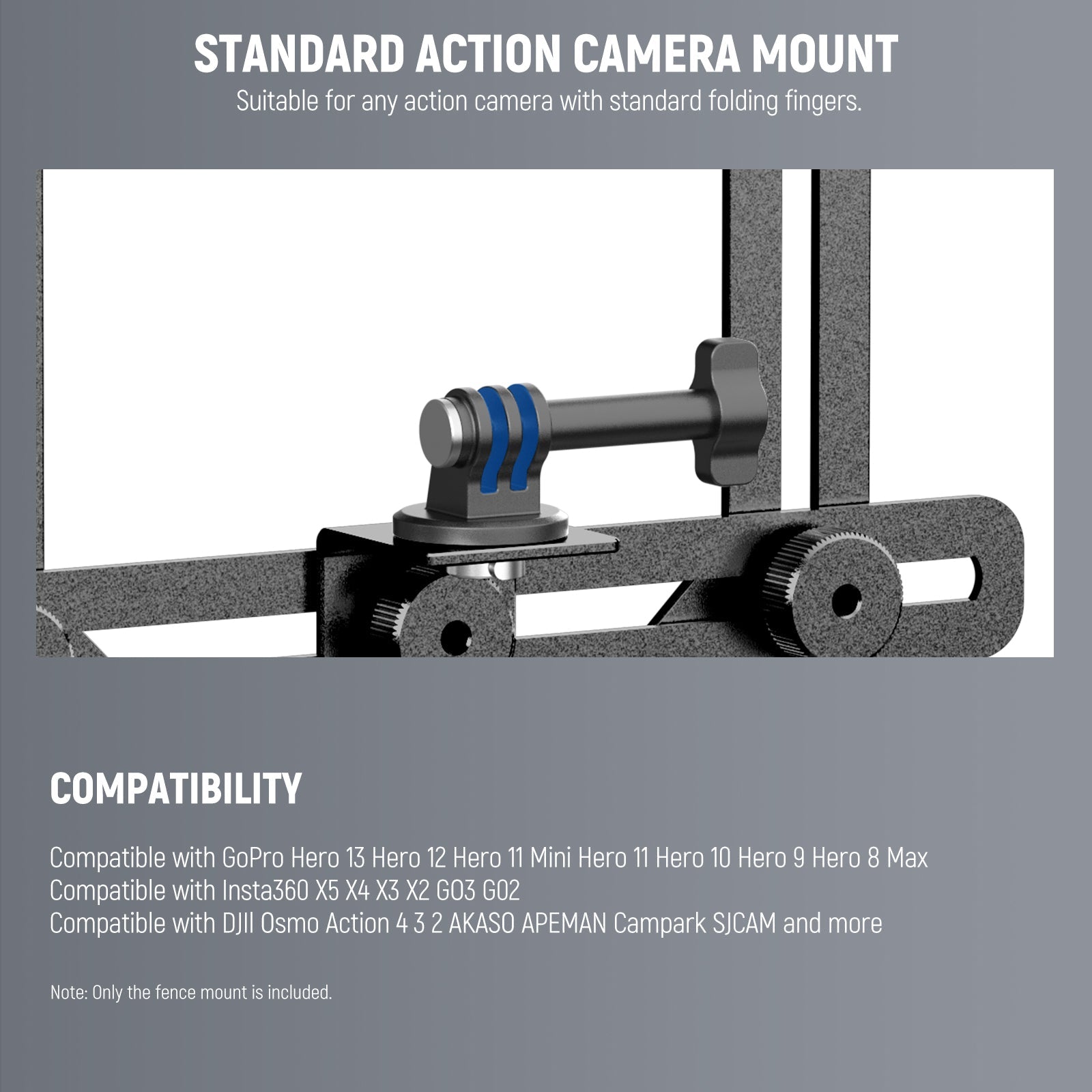 NEEWER PA036B Fence Phone & Camera Mount