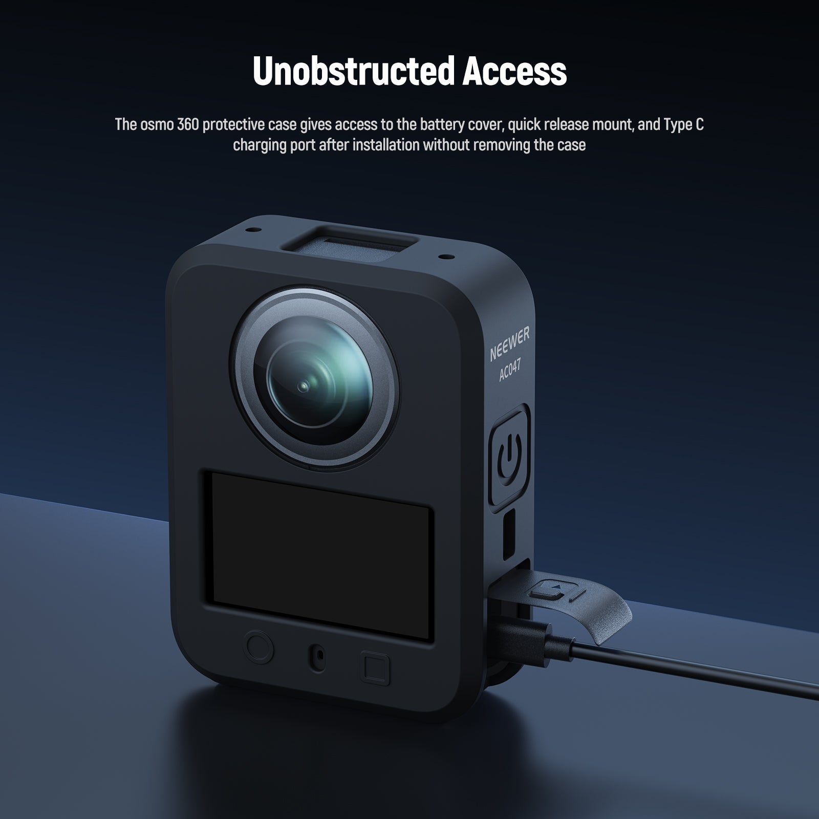 NEEWER Silicone Protector Kit For DJI Osmo 360