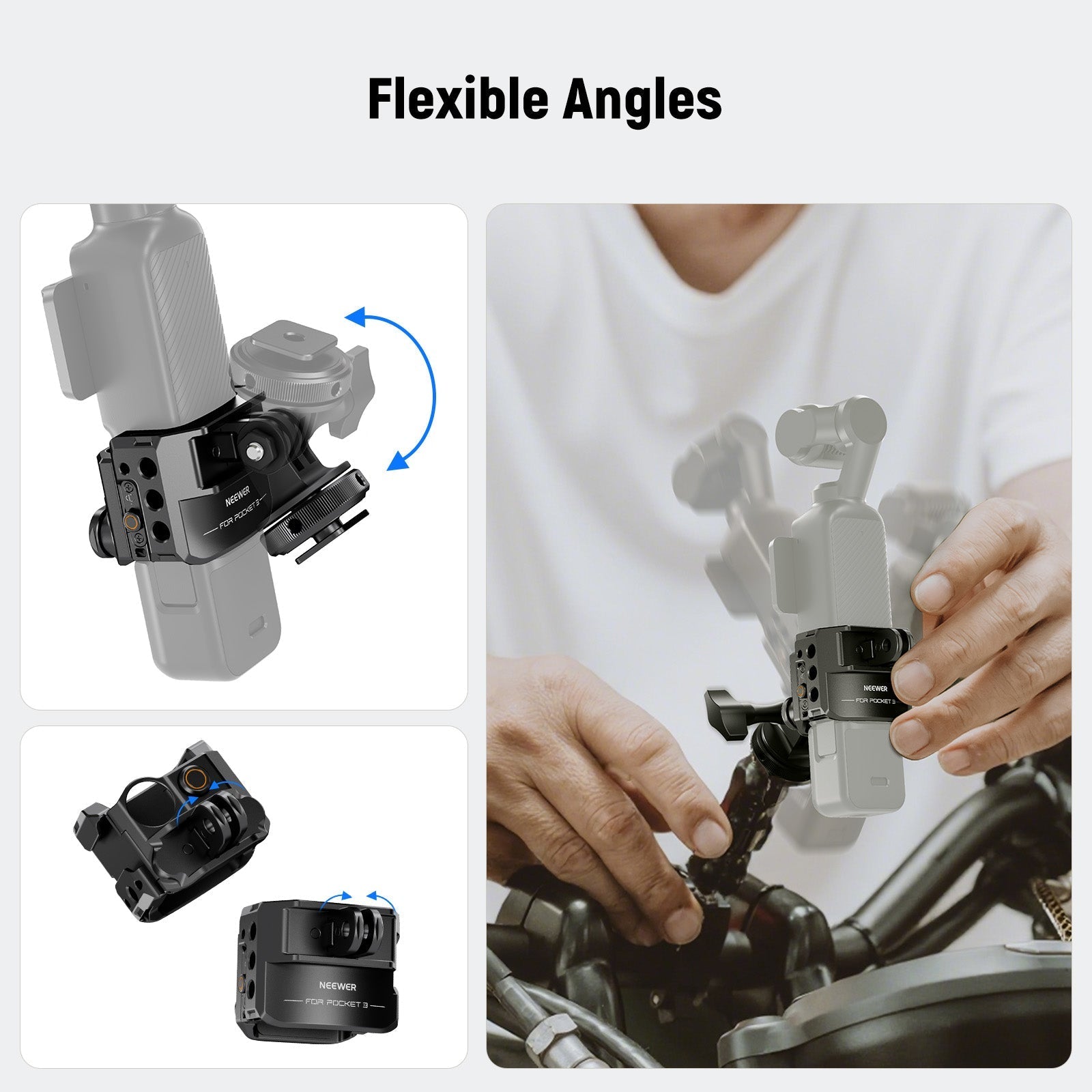 NEEWER AC009 PRO Metal Cage For DJI Osmo Pocket 3