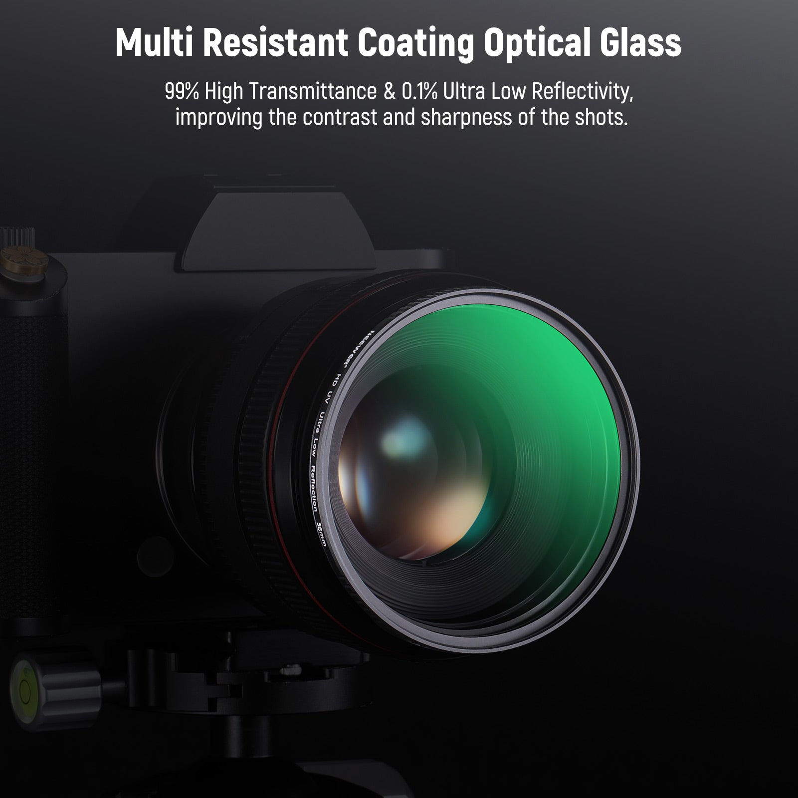 NEEWER Ultra Low Reflectivity UV Lens Filter
