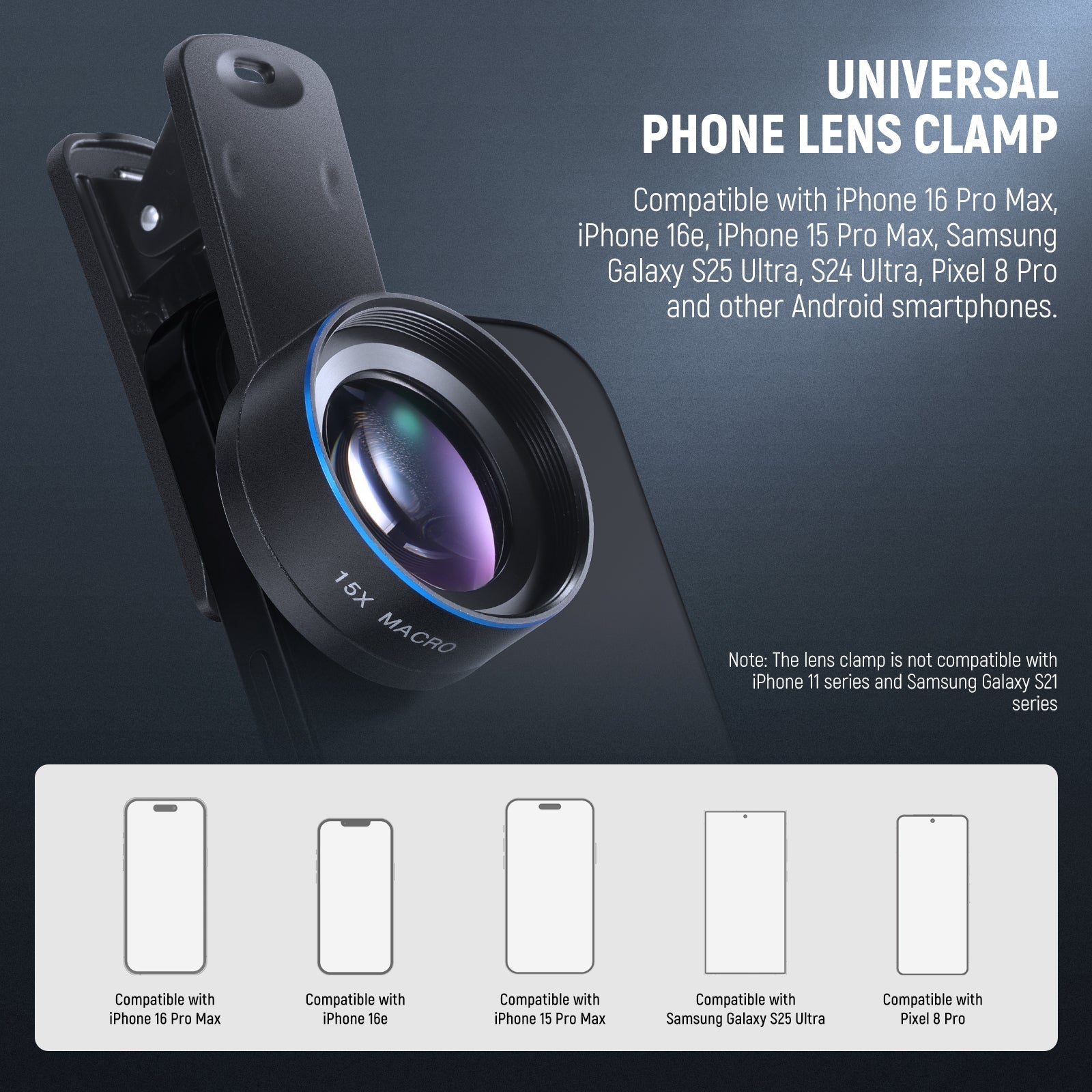 NEEWER BASICS LS-69 15x Macro Phone Lens Kit