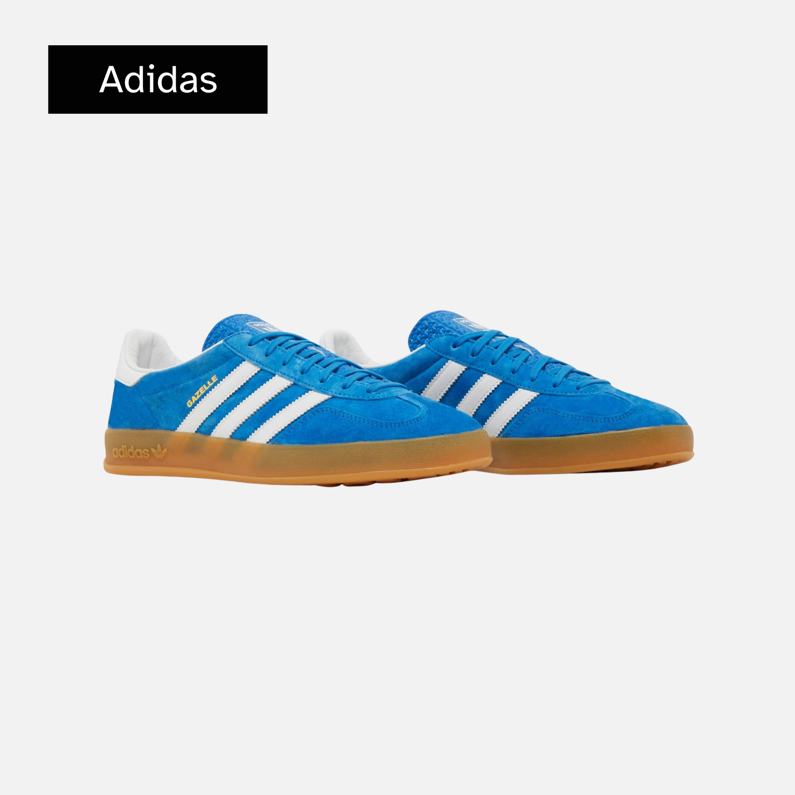 adidas Men's Gazelle Indoor 'Blue Bird Gum'