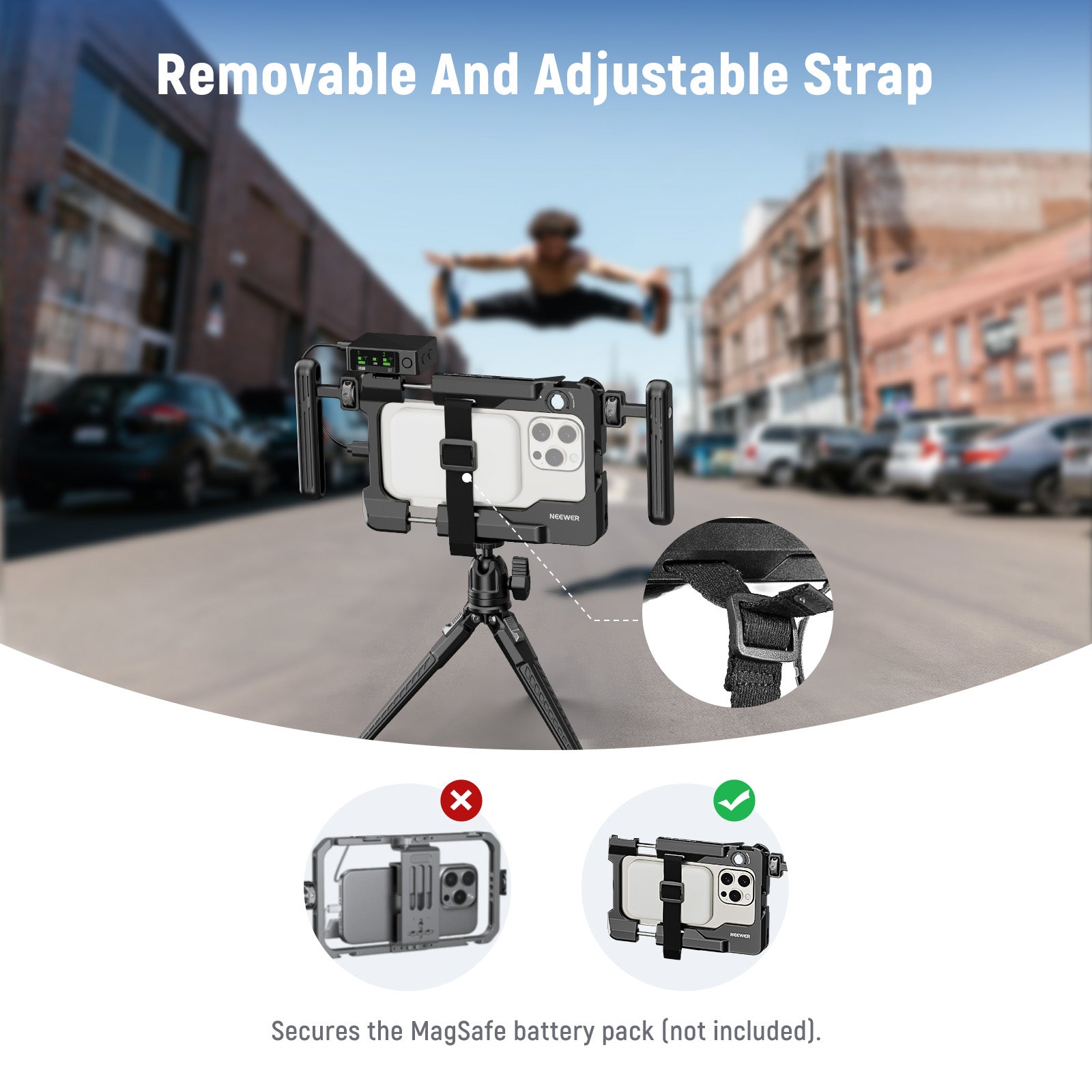 NEEWER PA017 Universal Phone Cage