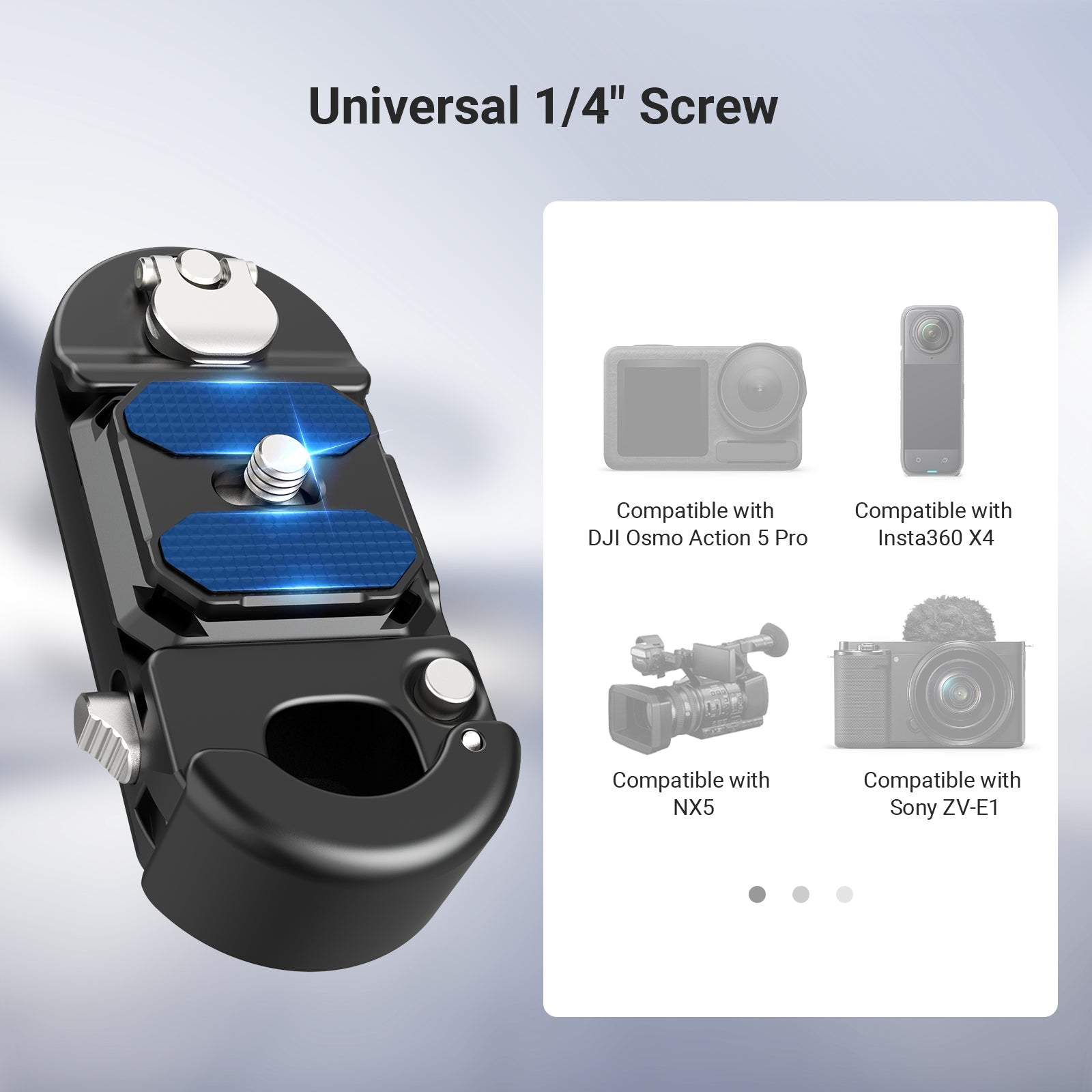 NEEWER GP67 Backpack Camera Clip Mount