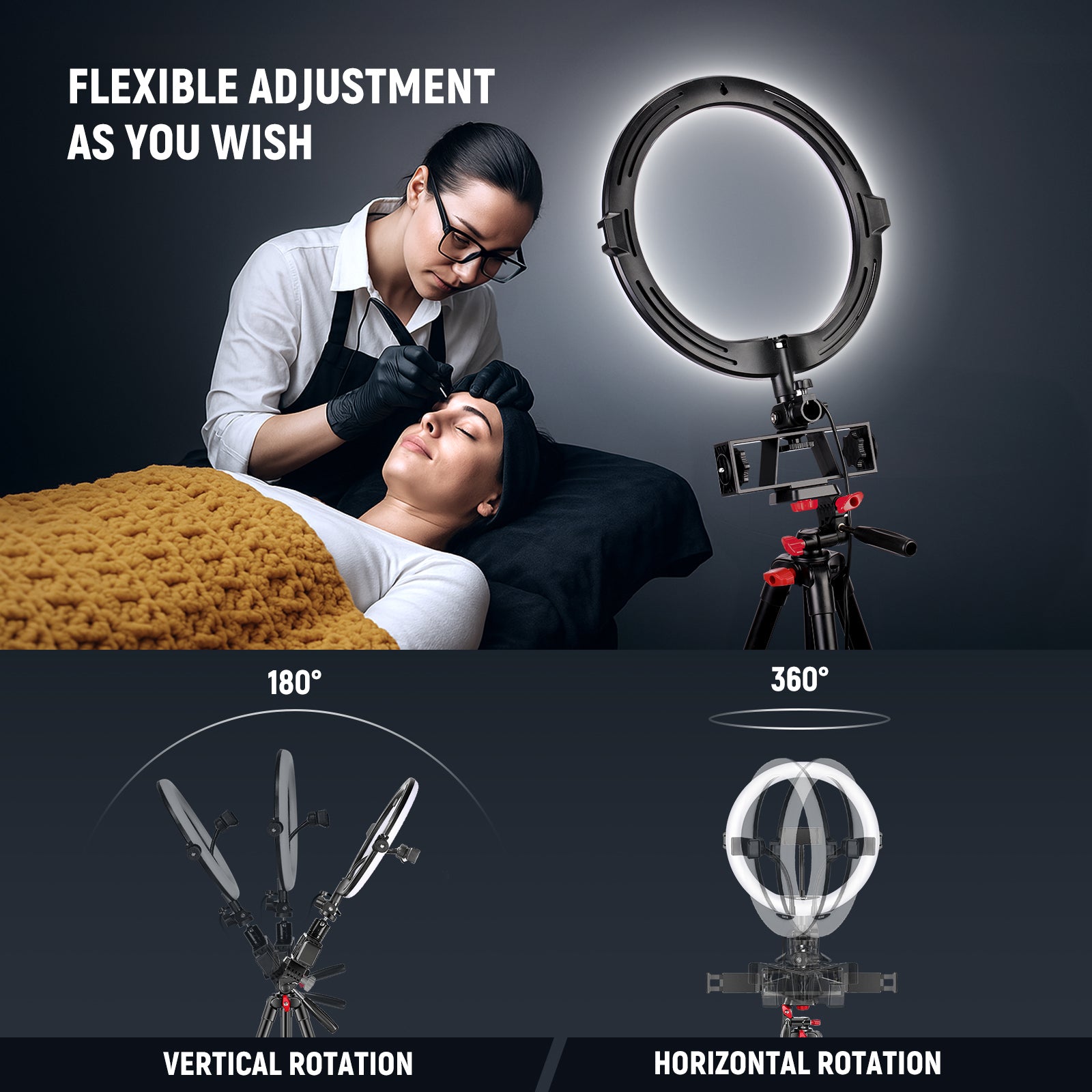 NEEWER BASICS R11 10" Selfie Ring Light