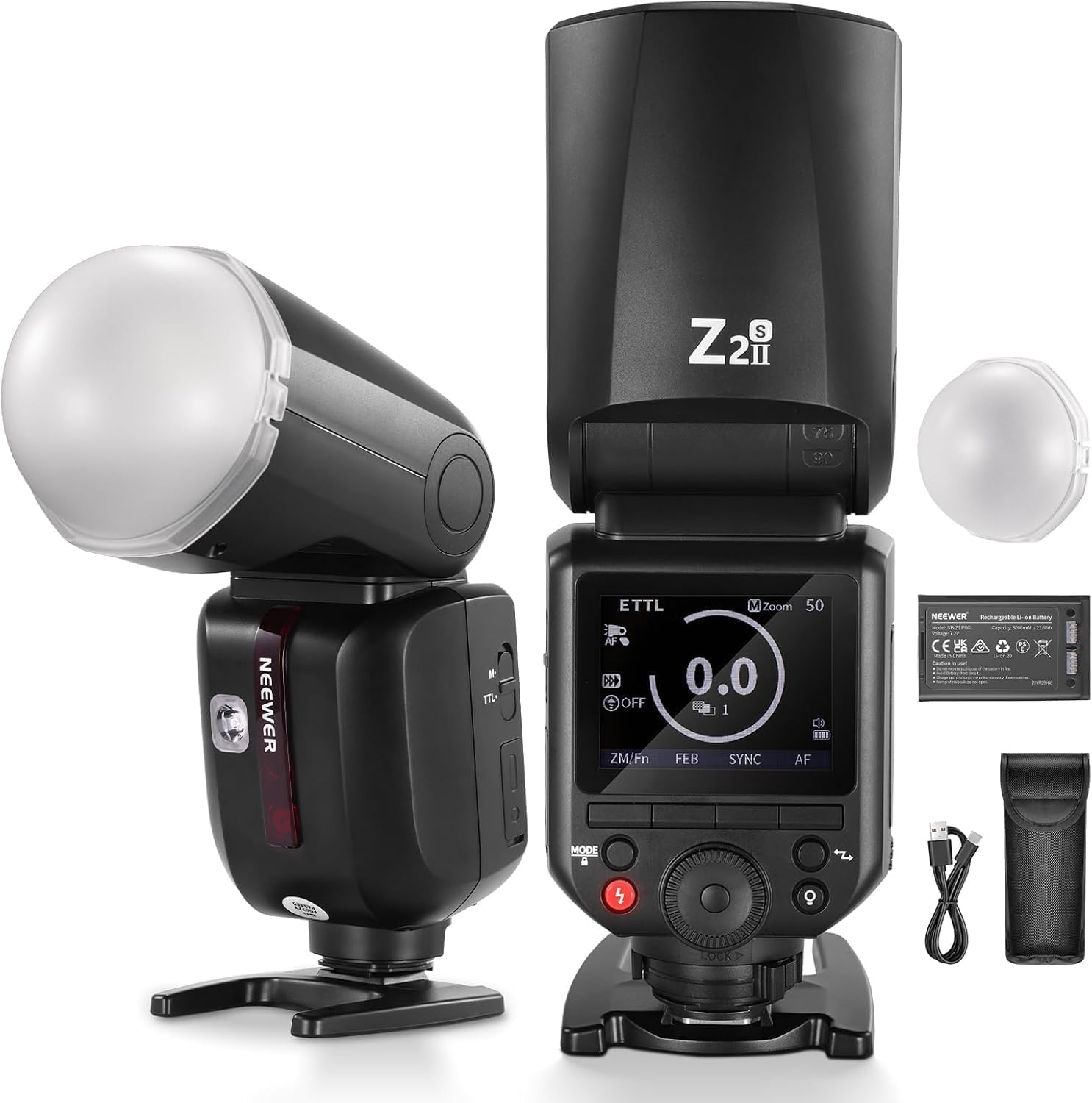 NEEWER Z2II 2.4G TTL Flash Speedlite