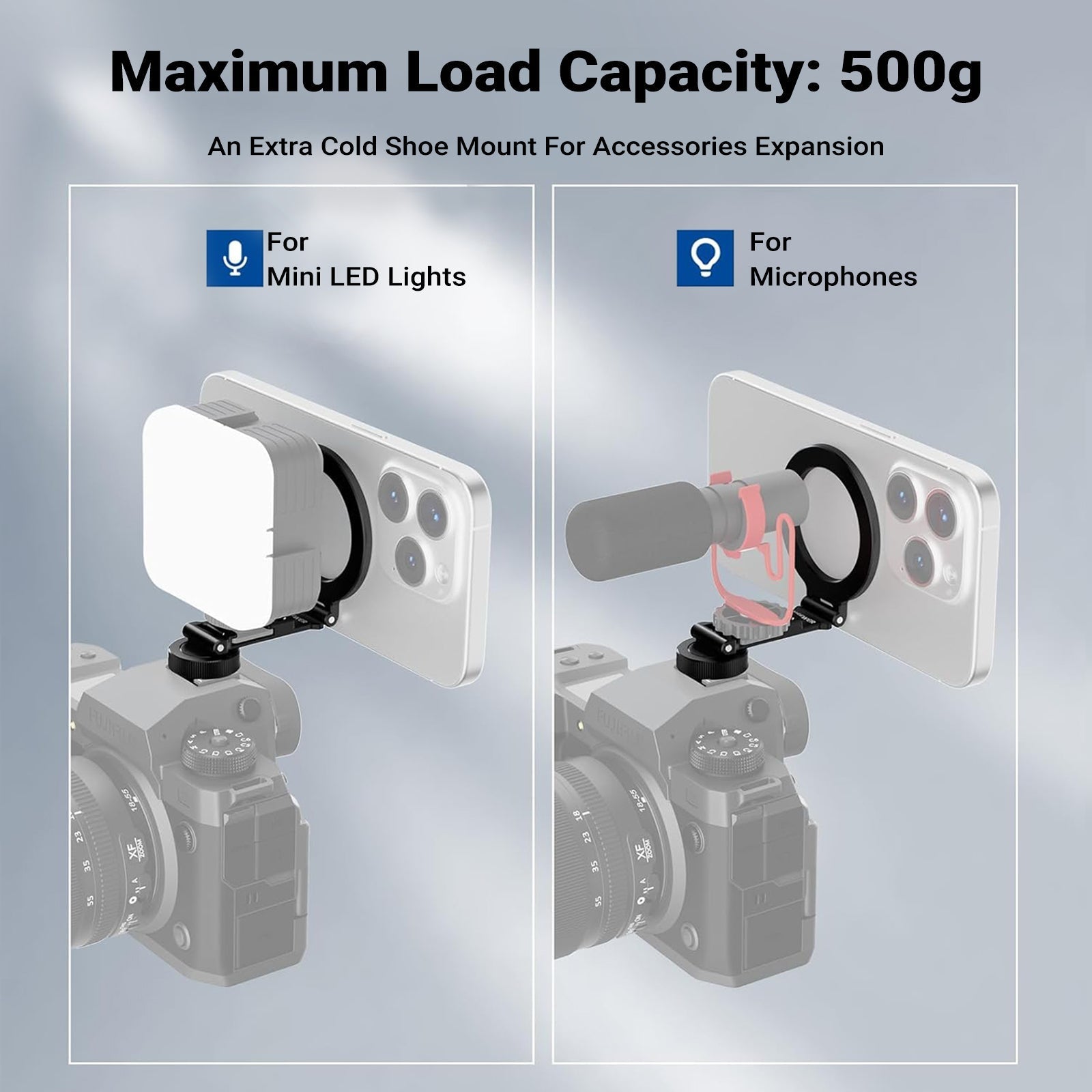 NEEWER CA163 Magnetic Tripod Phone Mount