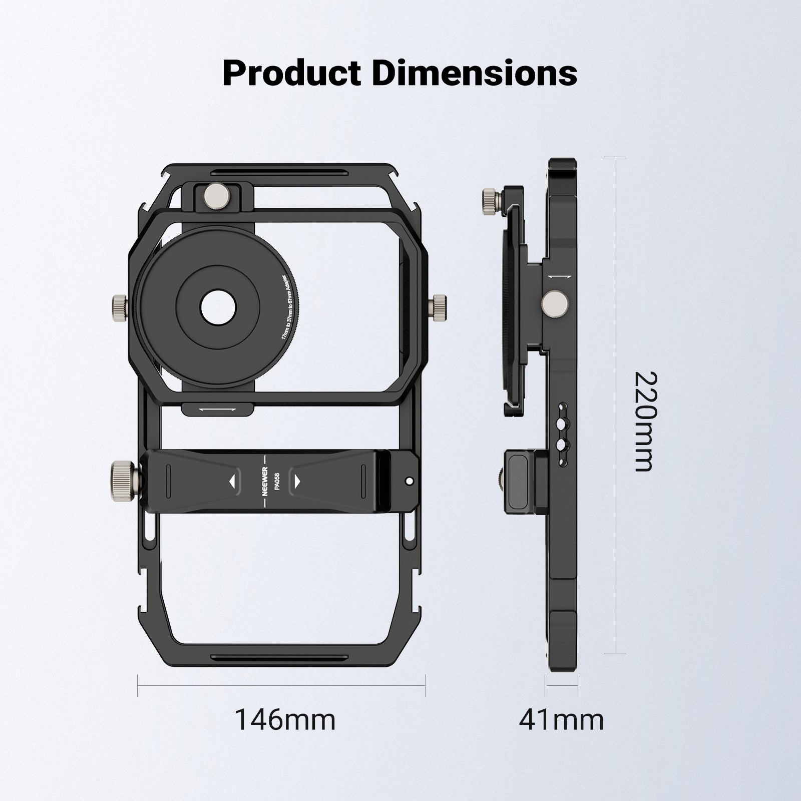 NEEWER PA058 Universal Phone Cage