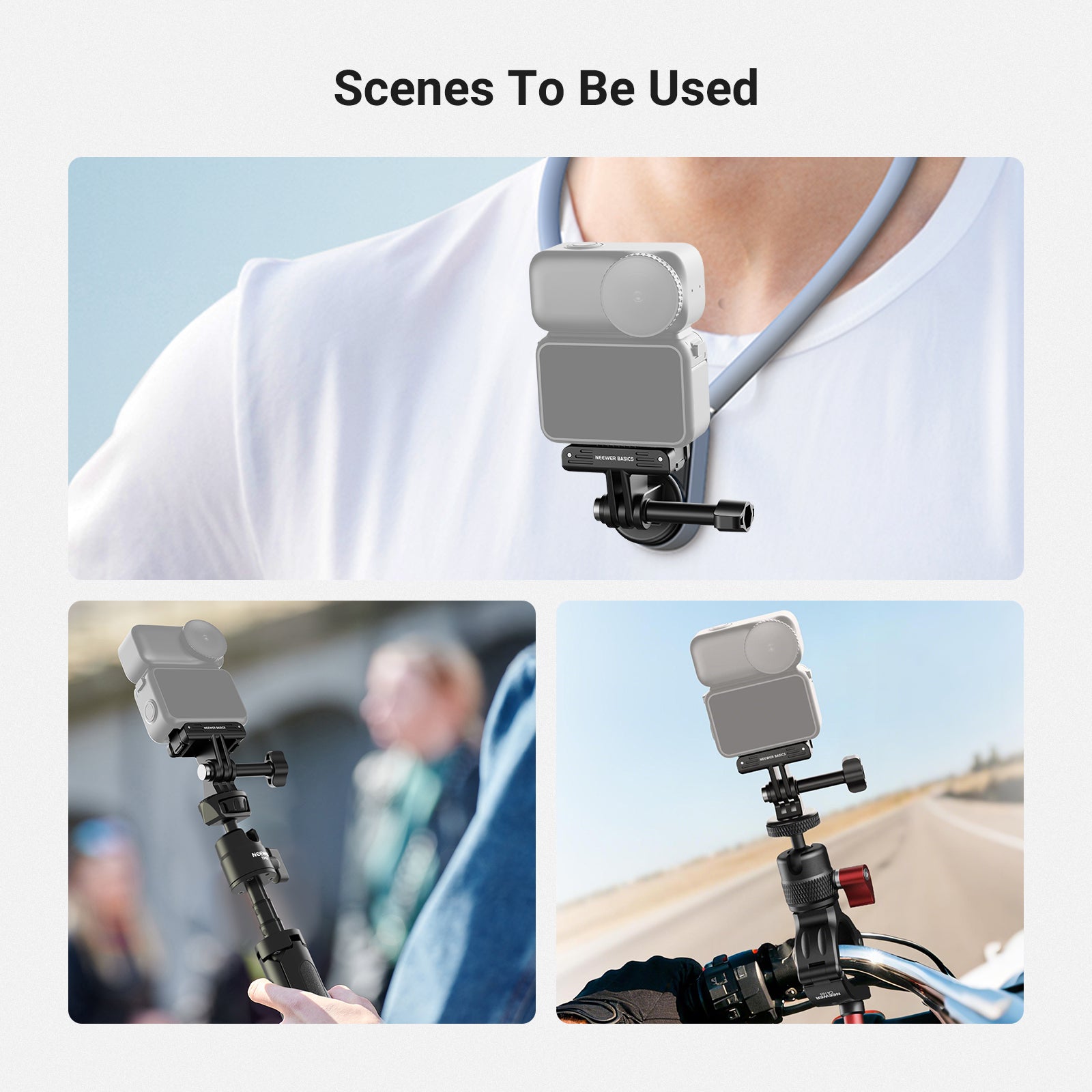 NEEWER BASICS AC057 Magnetic Mount Adapter For DJI Osmo Nano