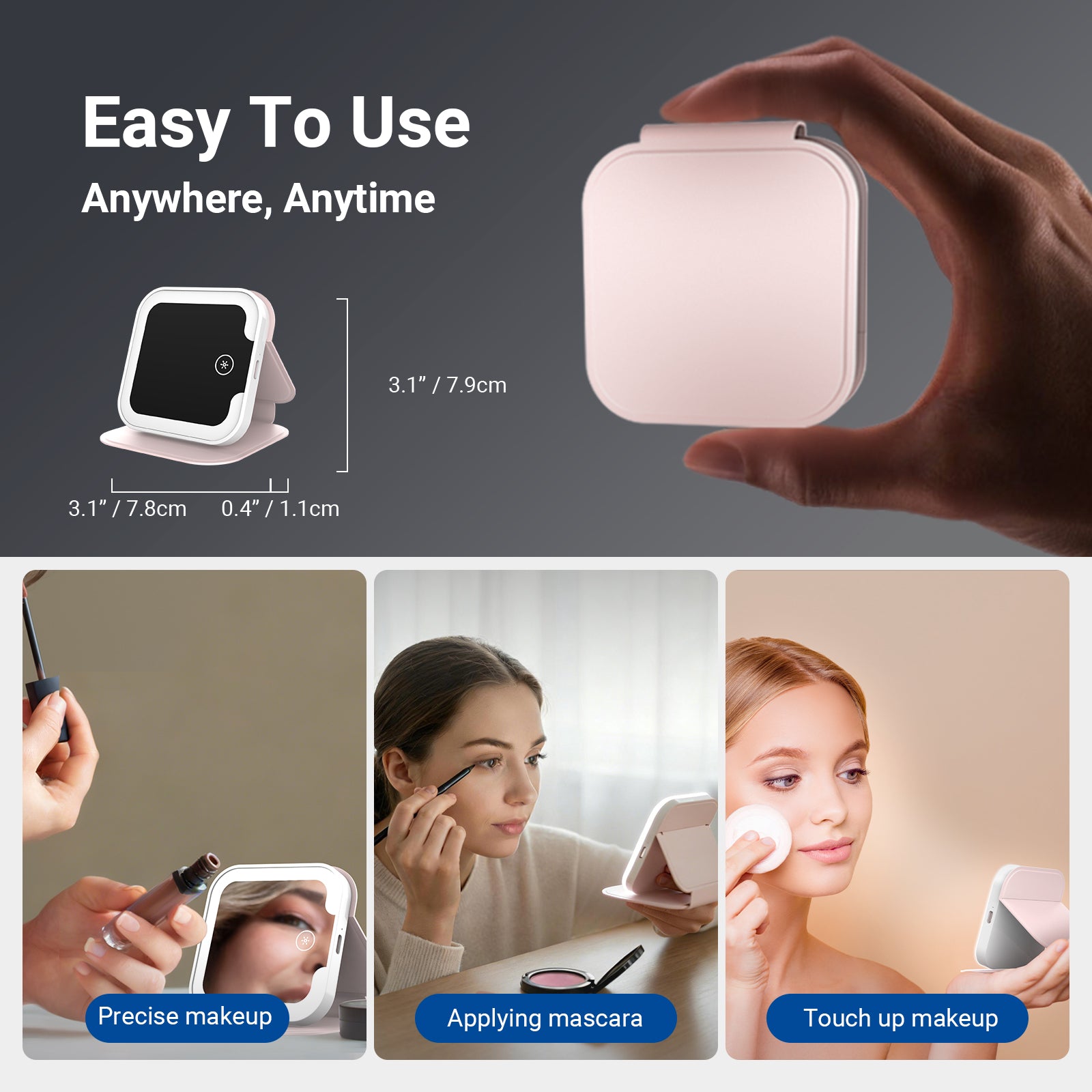 NEEWER ENTRY LEVEL VERSION N26/N27 Lighted Makeup Mirror with LED Lights