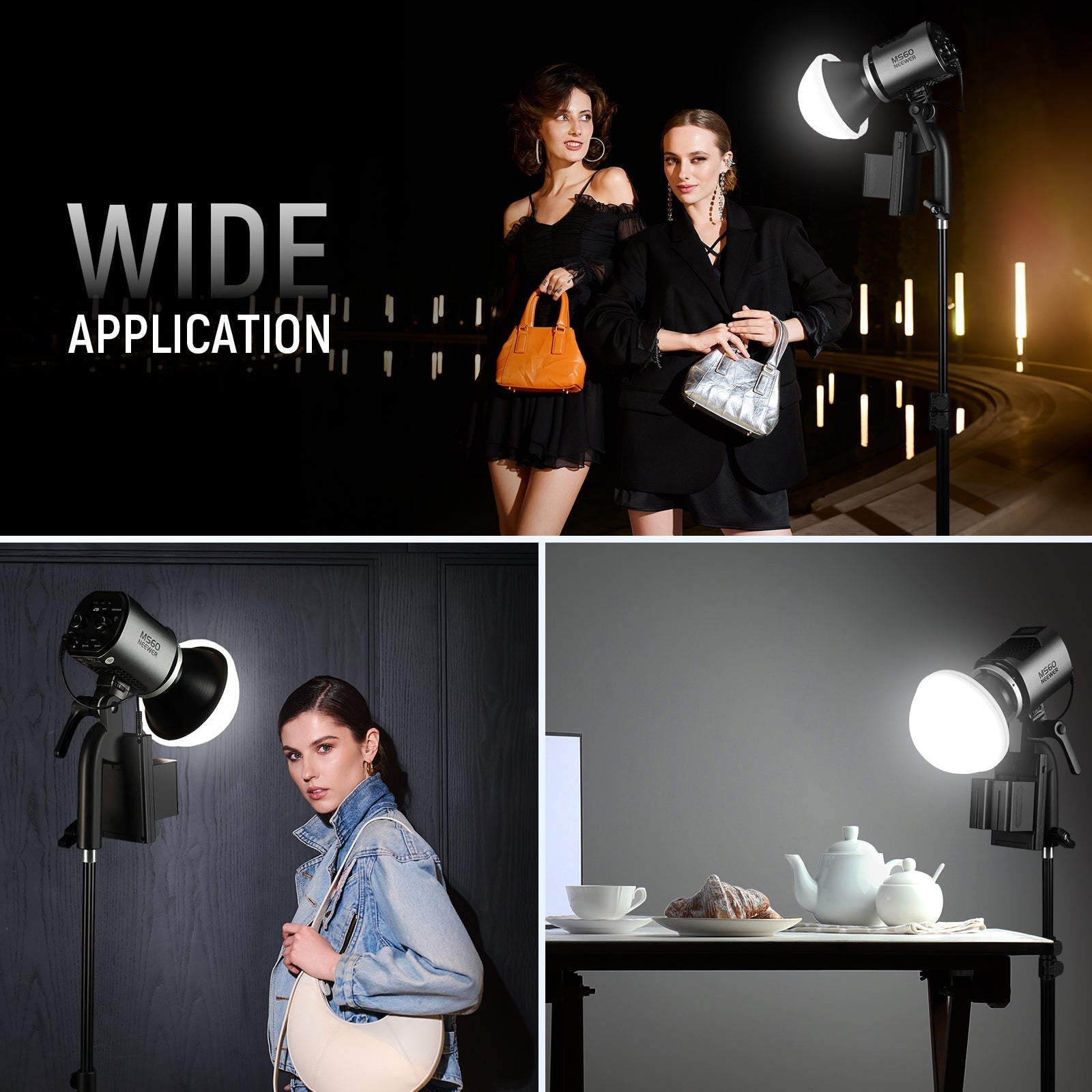 NEEWER CRS8 Light Diffuser Dome for MS60/MS150 Video Lights