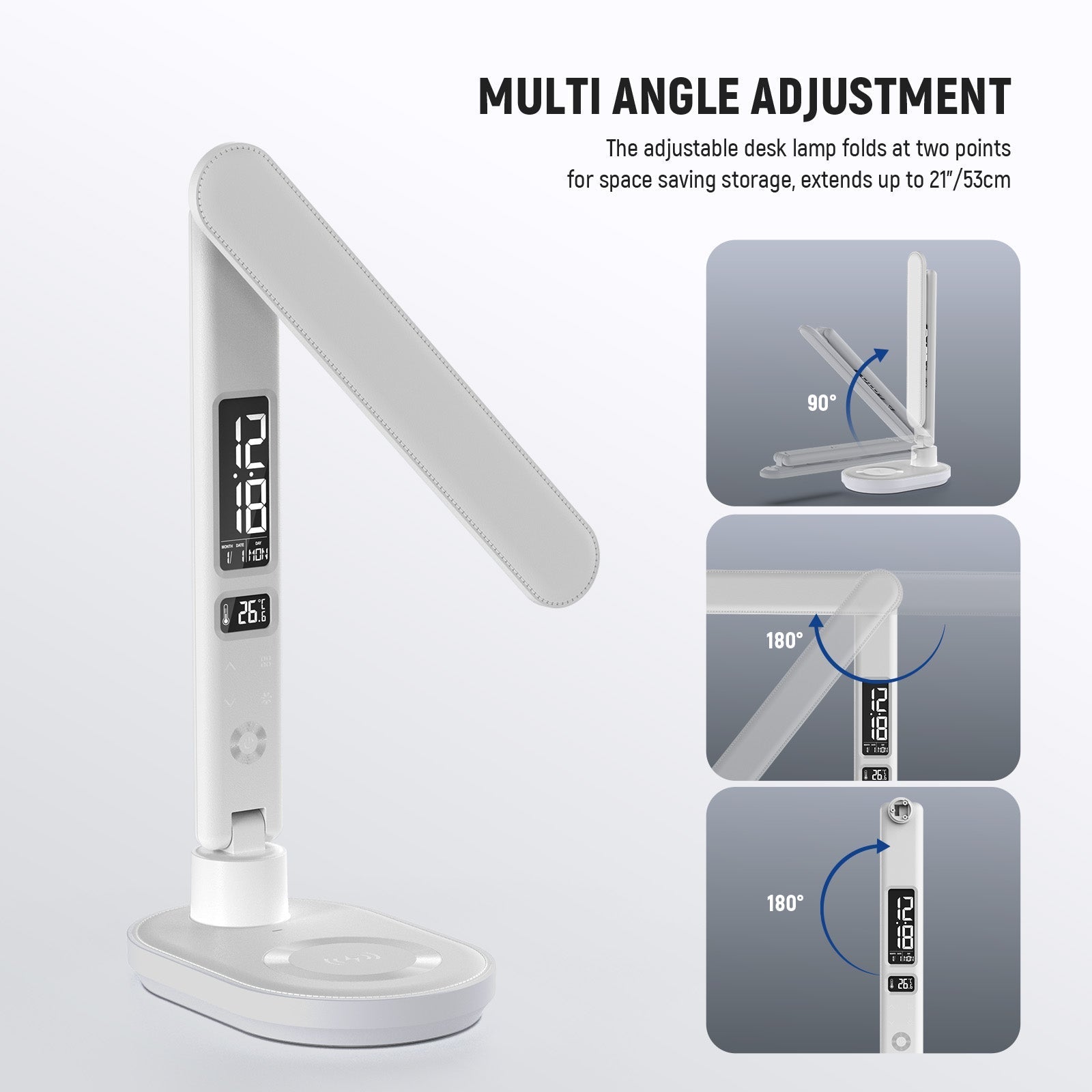 NEEWER ENTRY LEVEL VERSION N20 LED Desktop Lamp with Wireless Charger