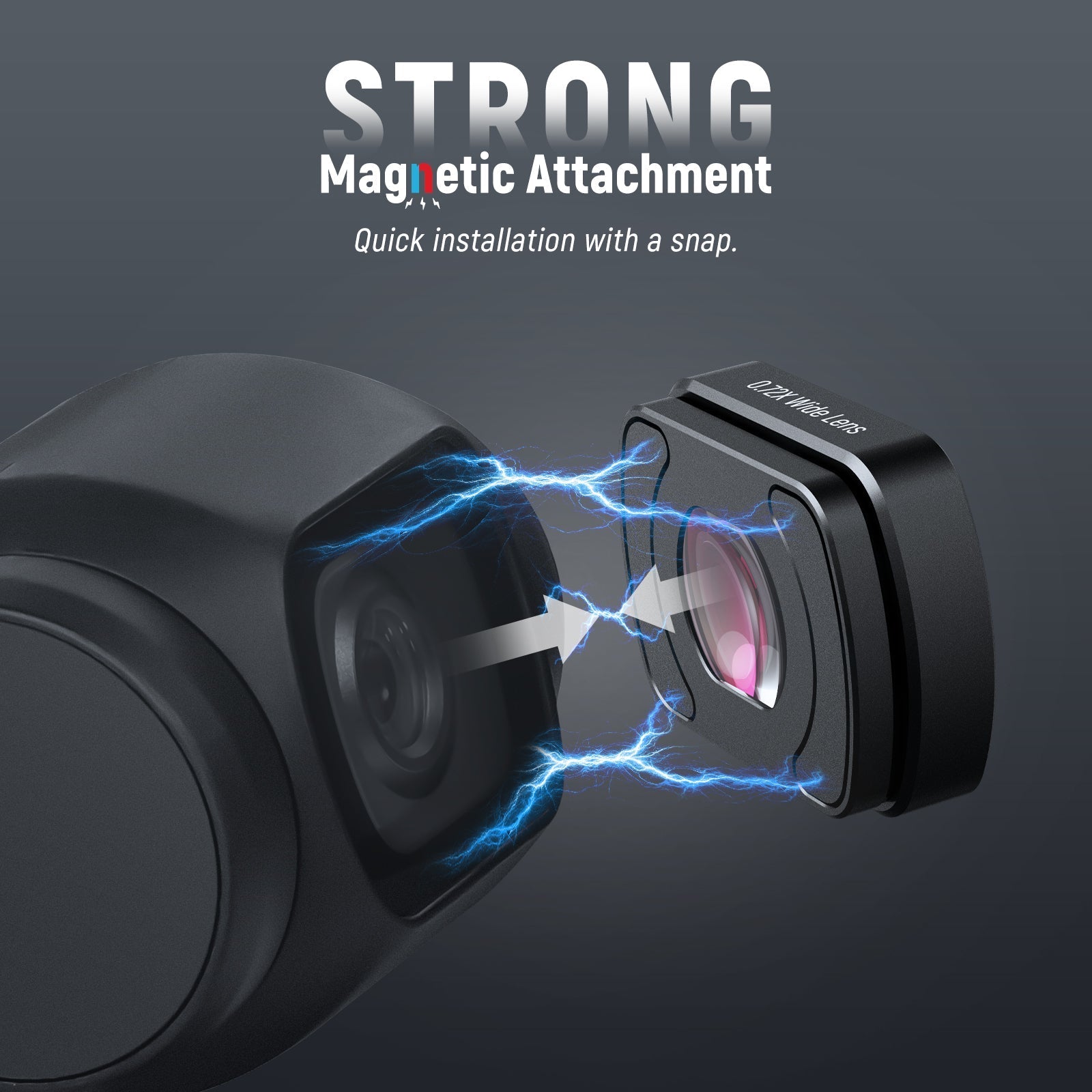 NEEWER LS-70 112° FOV Lens for DJI Osmo Pocket 3 / Pocket 4 & Xtra Muse
