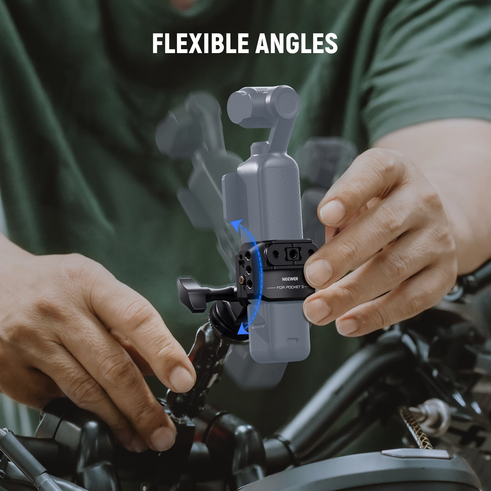 NEEWER AC009 Action Camera Metal Cage For DJI Osmo Pocket 3