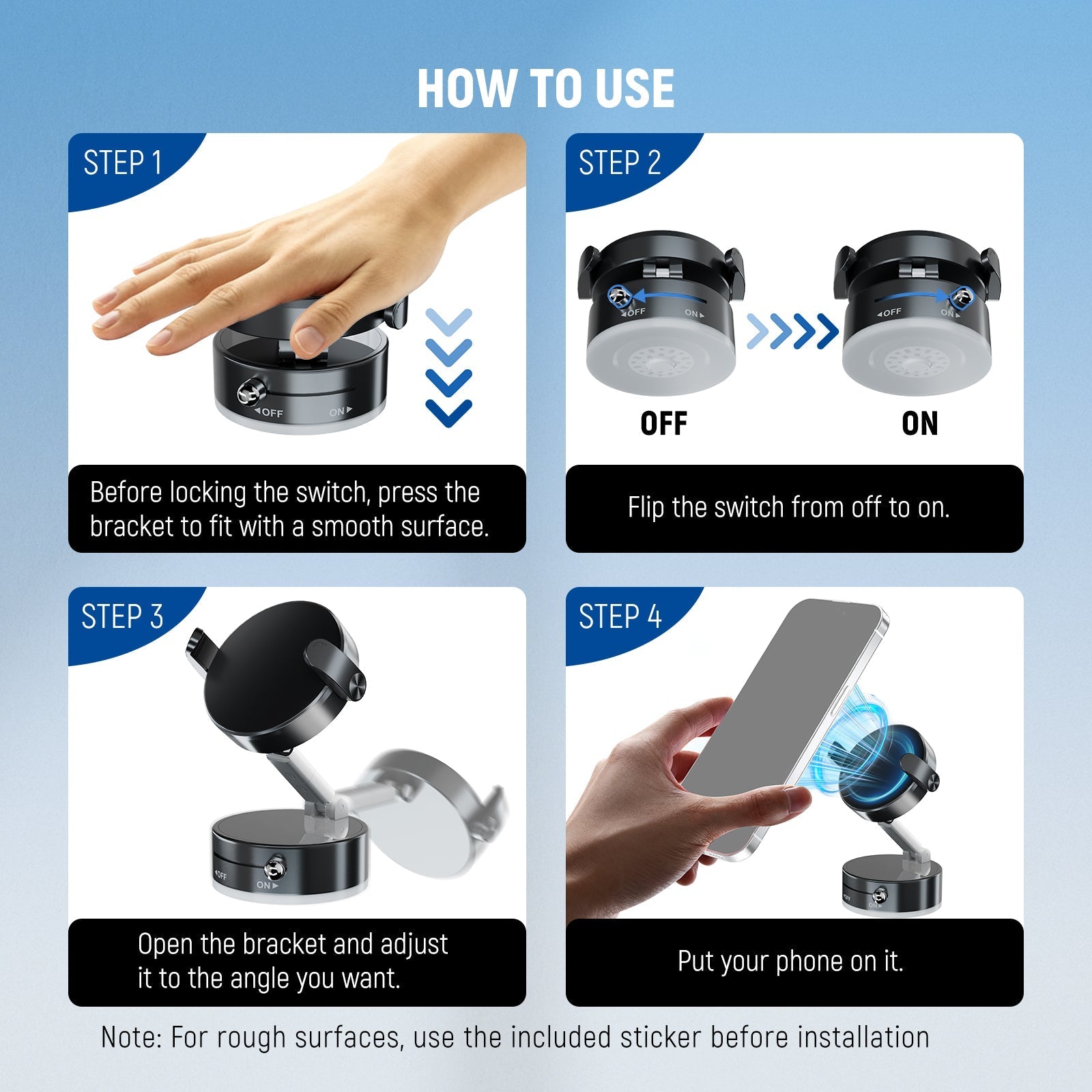 NEEWER ENTRY LEVEL VERSION A9 Magnetic Phone Mount Holder