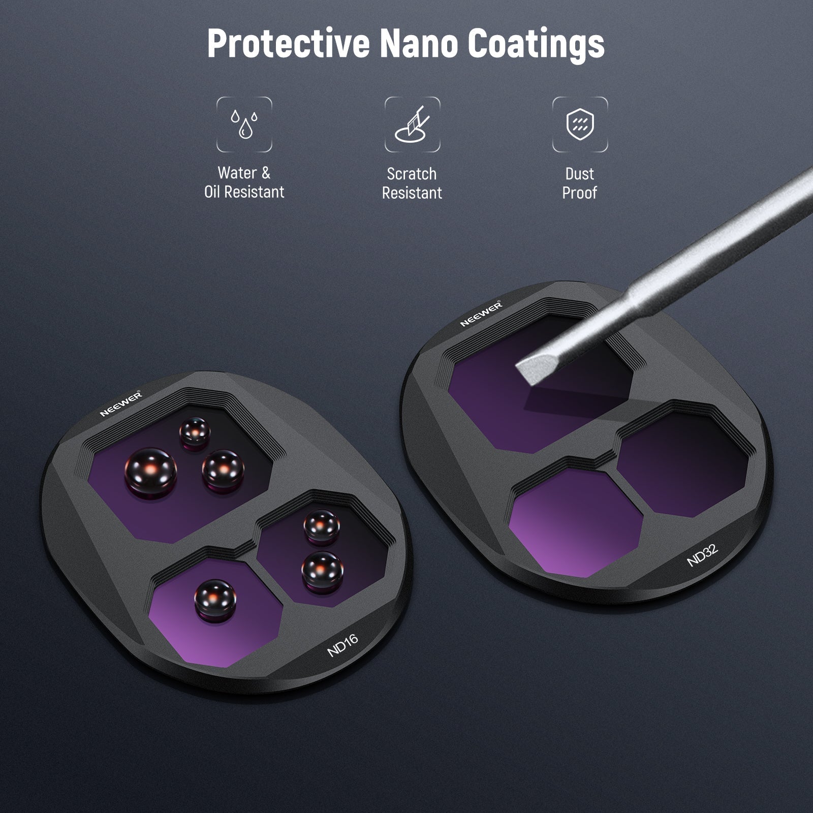 NEEWER CPL + ND Filter Set For DJI Mavic 4 Pro Drone