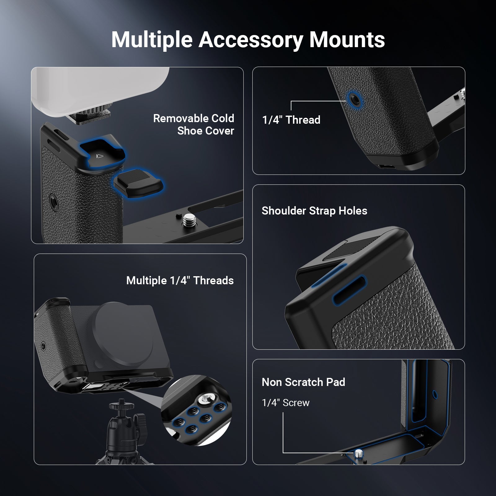 NEEWER CA170 L Shape Grip Compatible with Sigma BF
