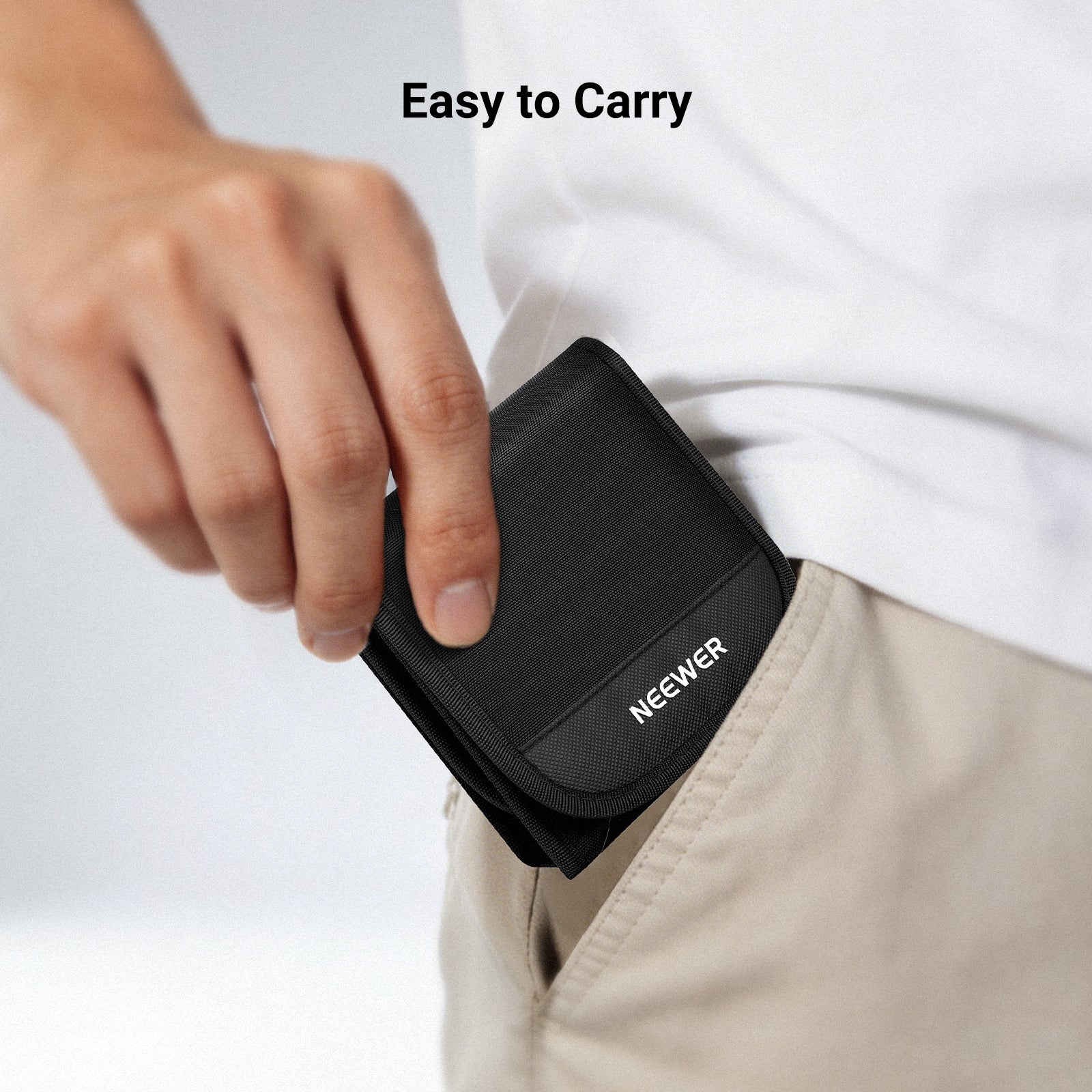 NEEWER PB15 82mm Triple Folding Filter Case
