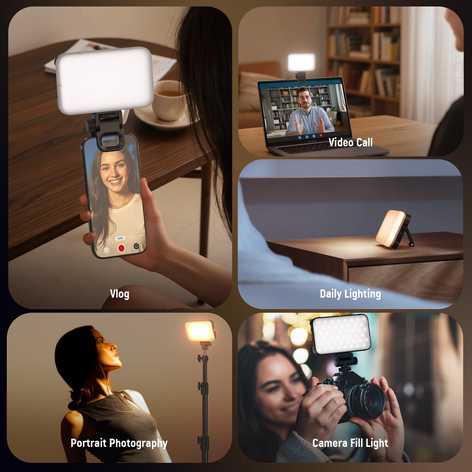 NEEWER ENTRY LEVEL VERSION N15 Clip On Magnetic Selfie Light